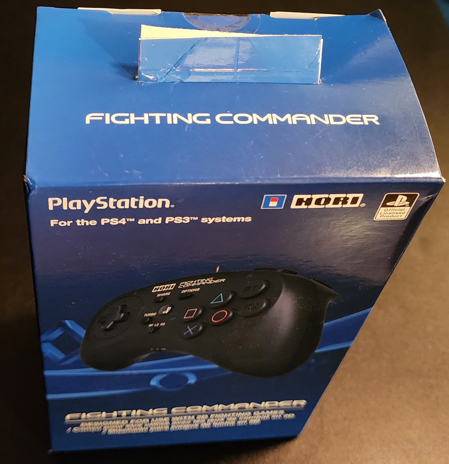 HORI Japan Fighting Commander Wired Pad for PS4 / PS3 / PC (Model PS4-044U)