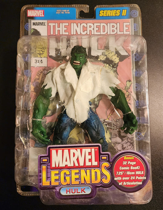 Marvel Legends Hulk Action Figure (Chase Figure with White Shirt)