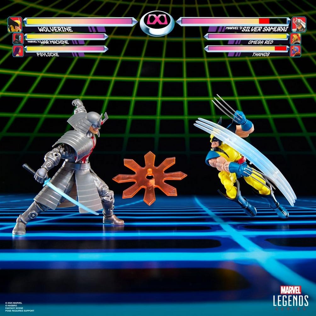 Wolverine Vs. Silver Samurai MVC2 Gamerverse Hasbro Marvel Legends 2-Pack