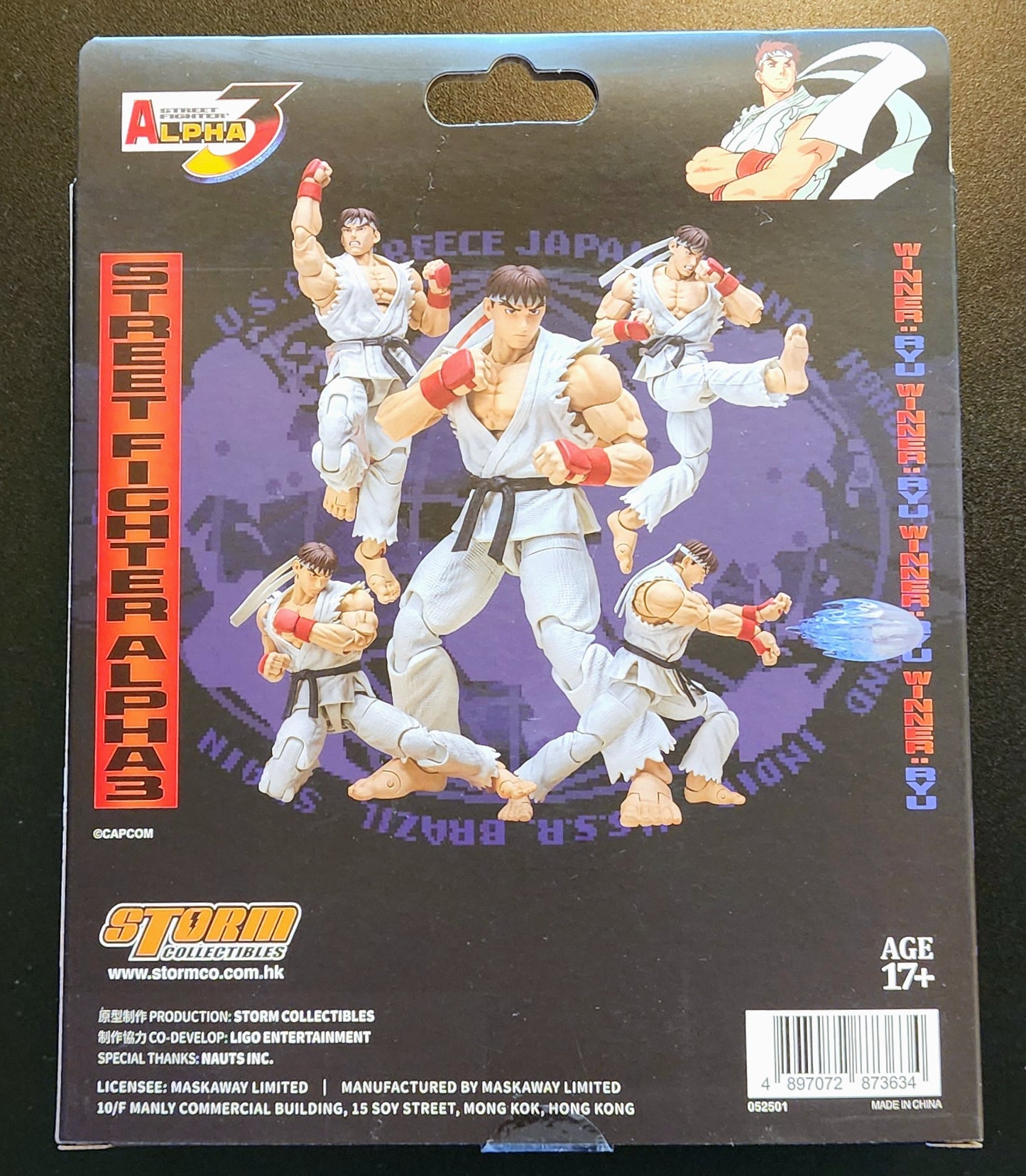 Ryu Street Fighter Alpha 3 Storm Collectibles Action Figure