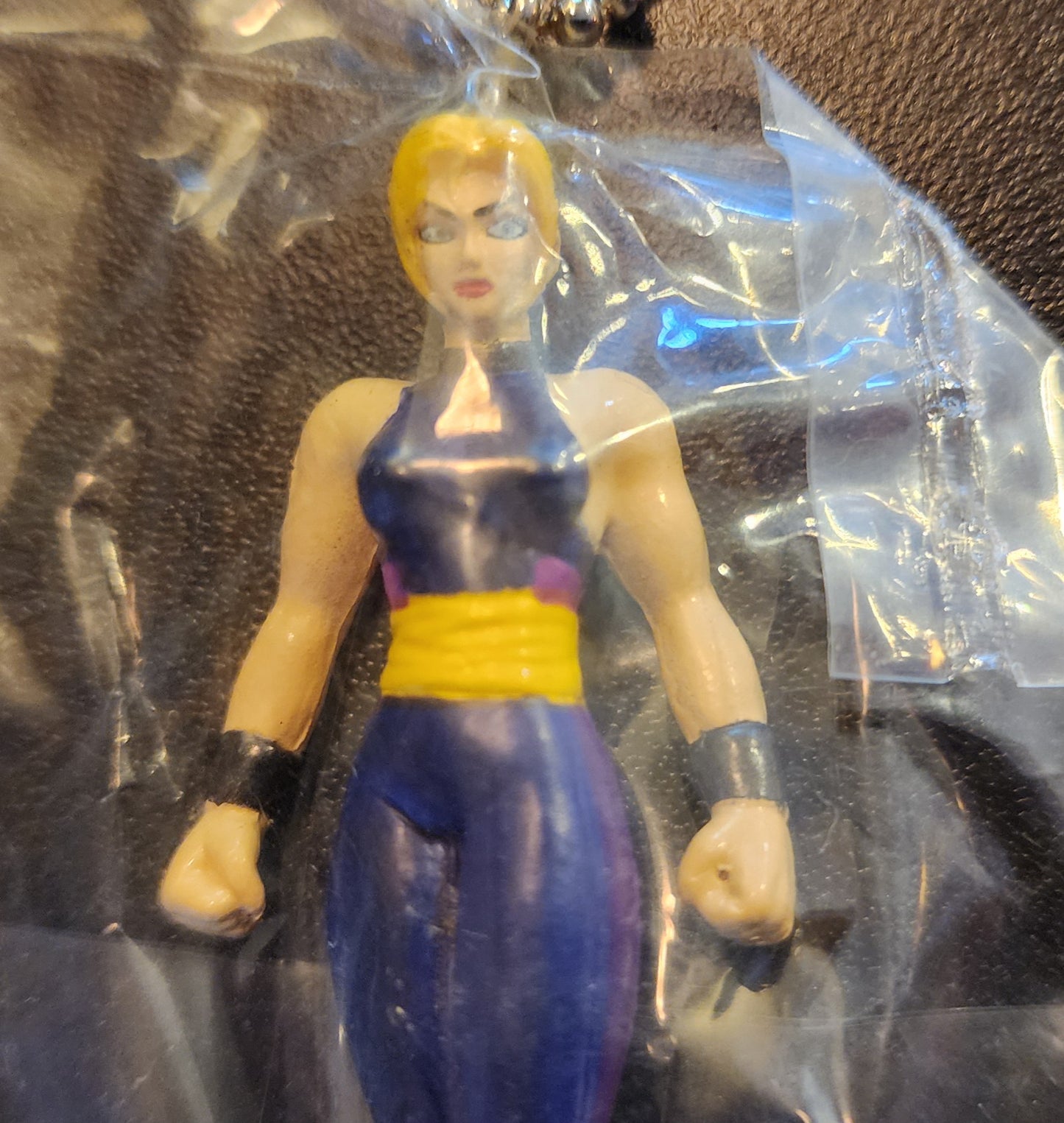 Nina Williams Tekken 1 Outfit Vintage Keychain Figure