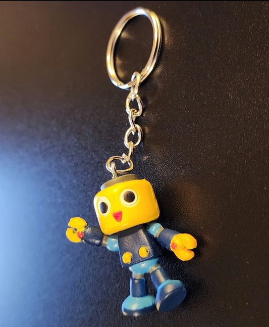 Servbot / Kobun "All Capcom Vs. All SNK" Banpresto Keychain Figure