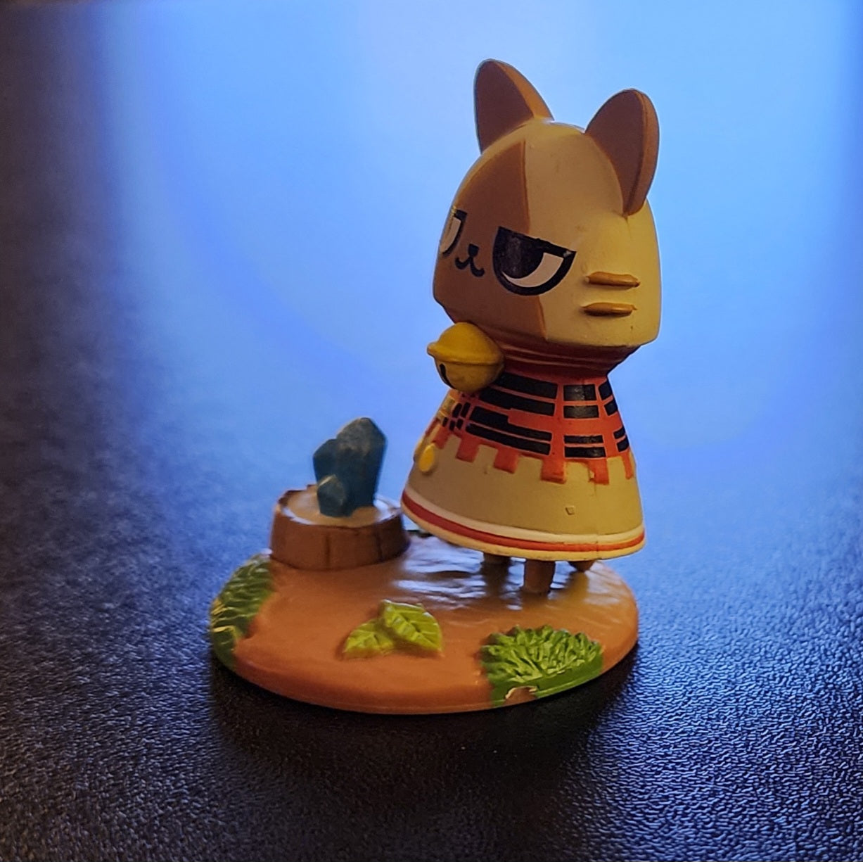 Monster Hunter Chibi Cat Palico Mascot Figure (Bell / Mineral)