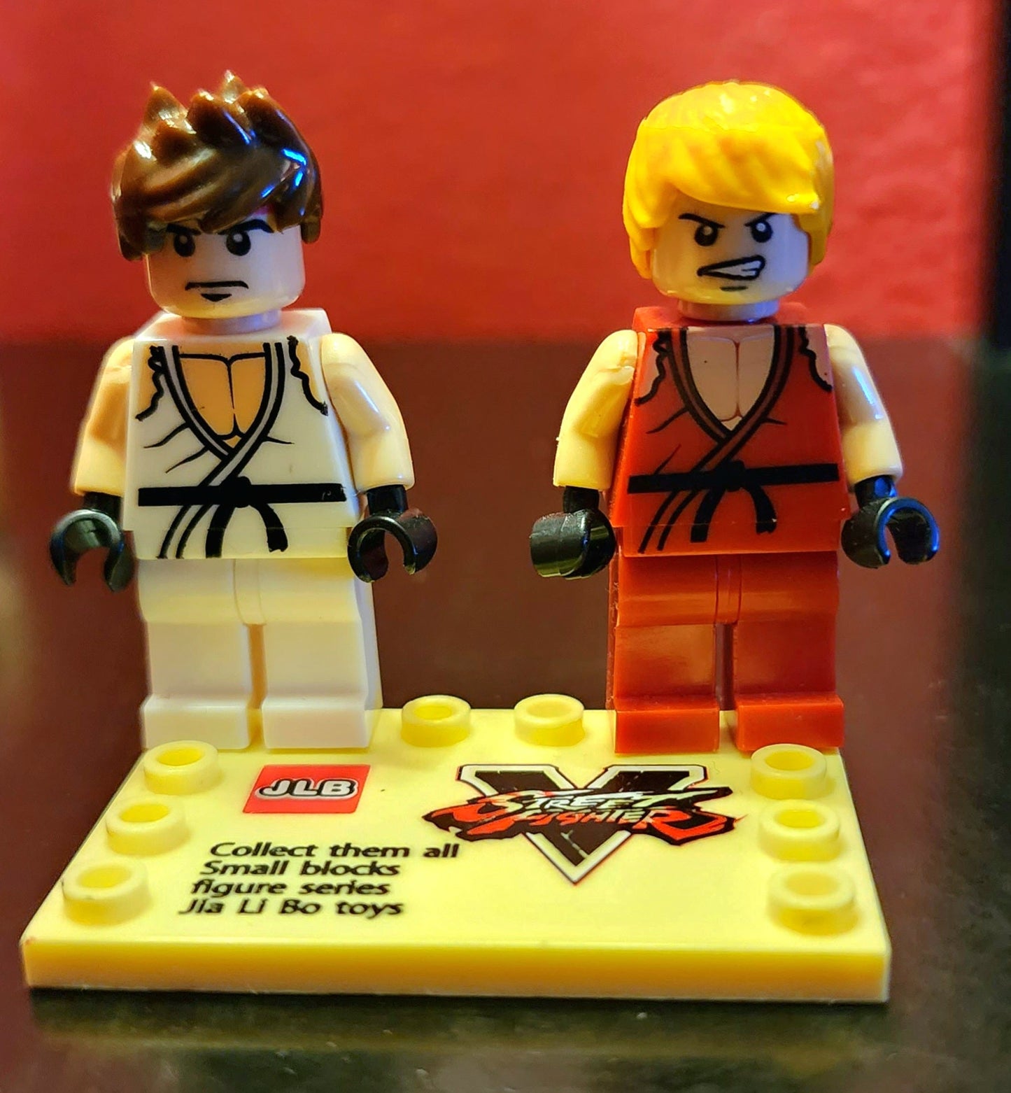 Street Fighter V Lego Style Characters Set (6 Figures!) LOT