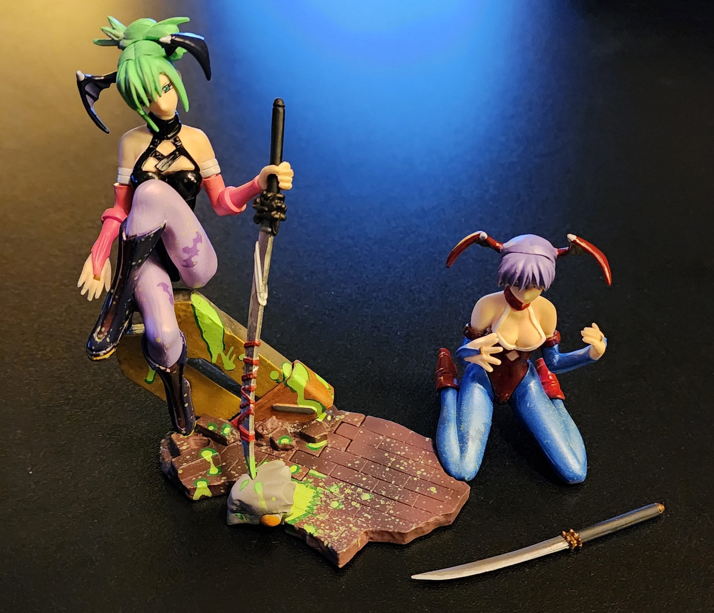 Lilith "Samurai" Crimson Tears Darkstalkers Yujin SR Figure