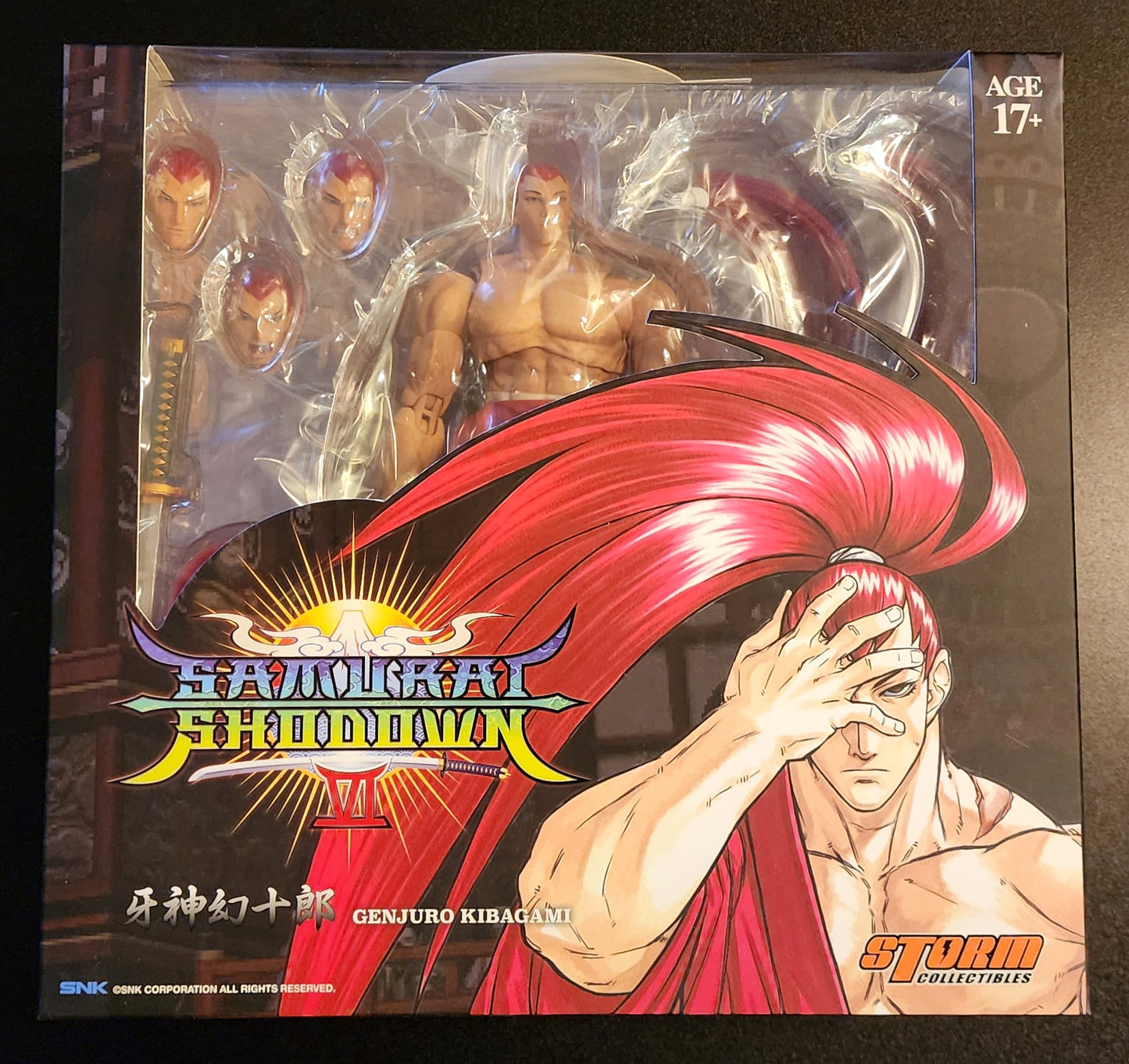 Genjuro Kibagami Storm Collectibles Samurai Shodown 6 Action Figure (Sealed)