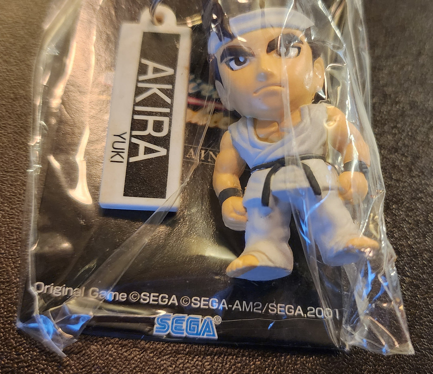 Akira Yuki Virtua Fighter 4 Vintage Keychain Figure