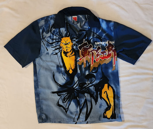 Zankuro Samurai Spirits RARE Vintage Button Down Shirt (Large)