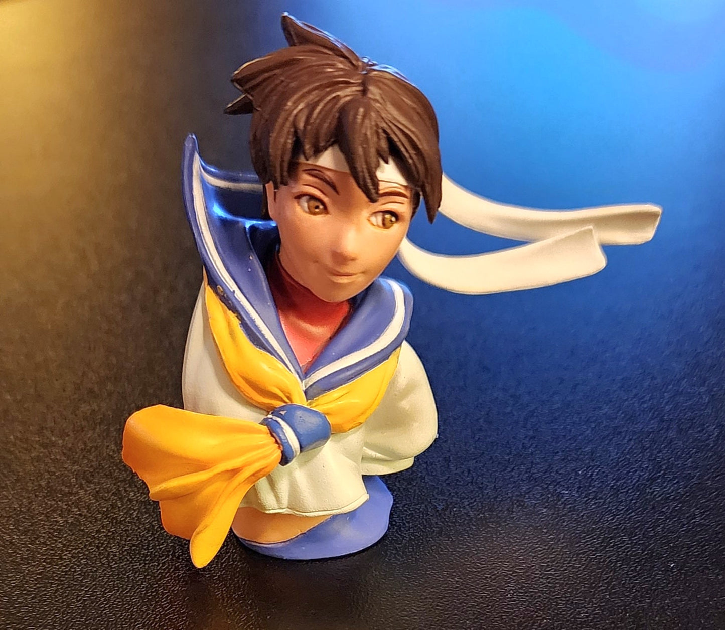 Sakura Kasugano Street Fighter Heroines Mini Bust Figure by FiguAx