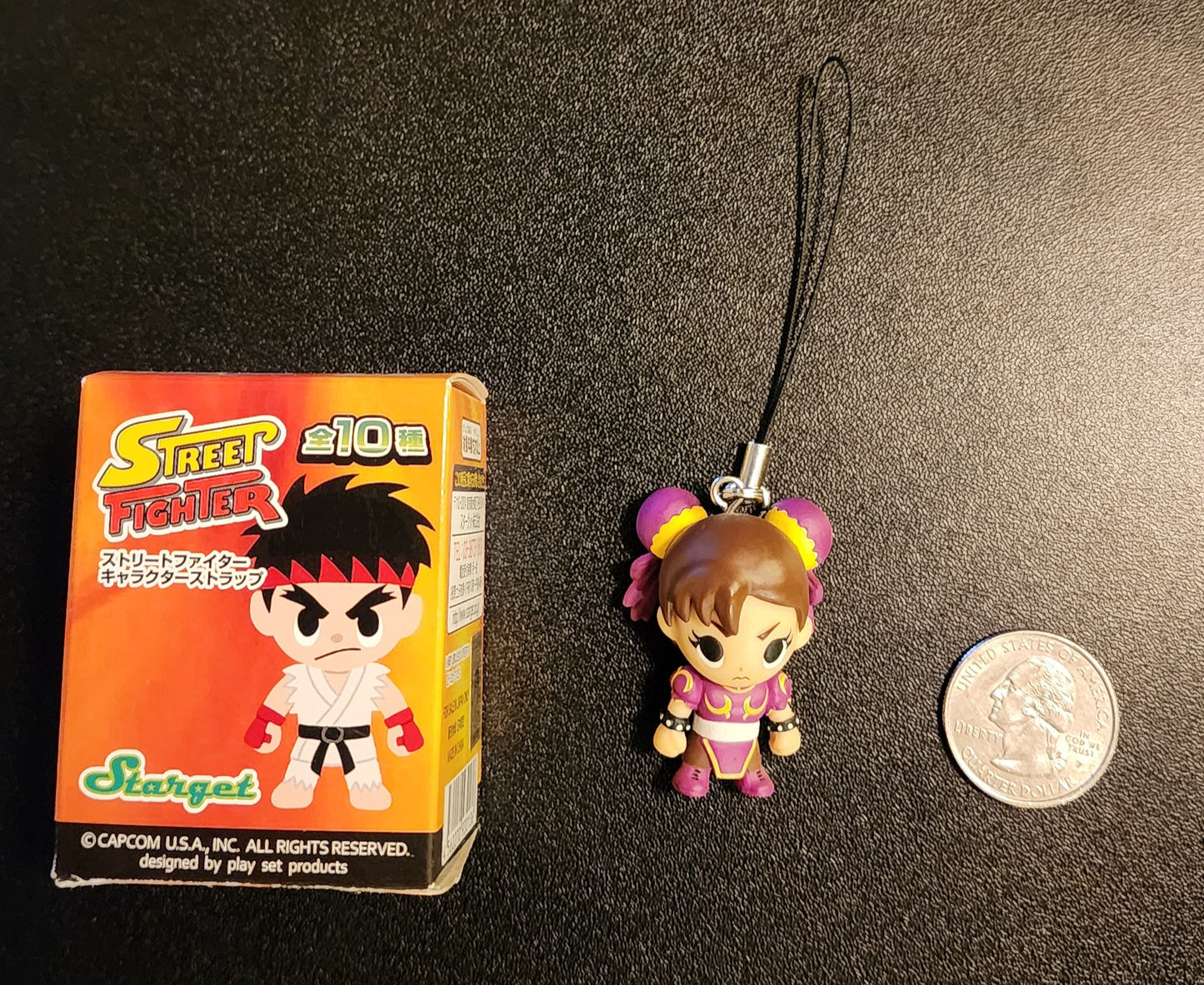 Chun-Li Starget Street Fighter Strap Charm Figure (2P Color)