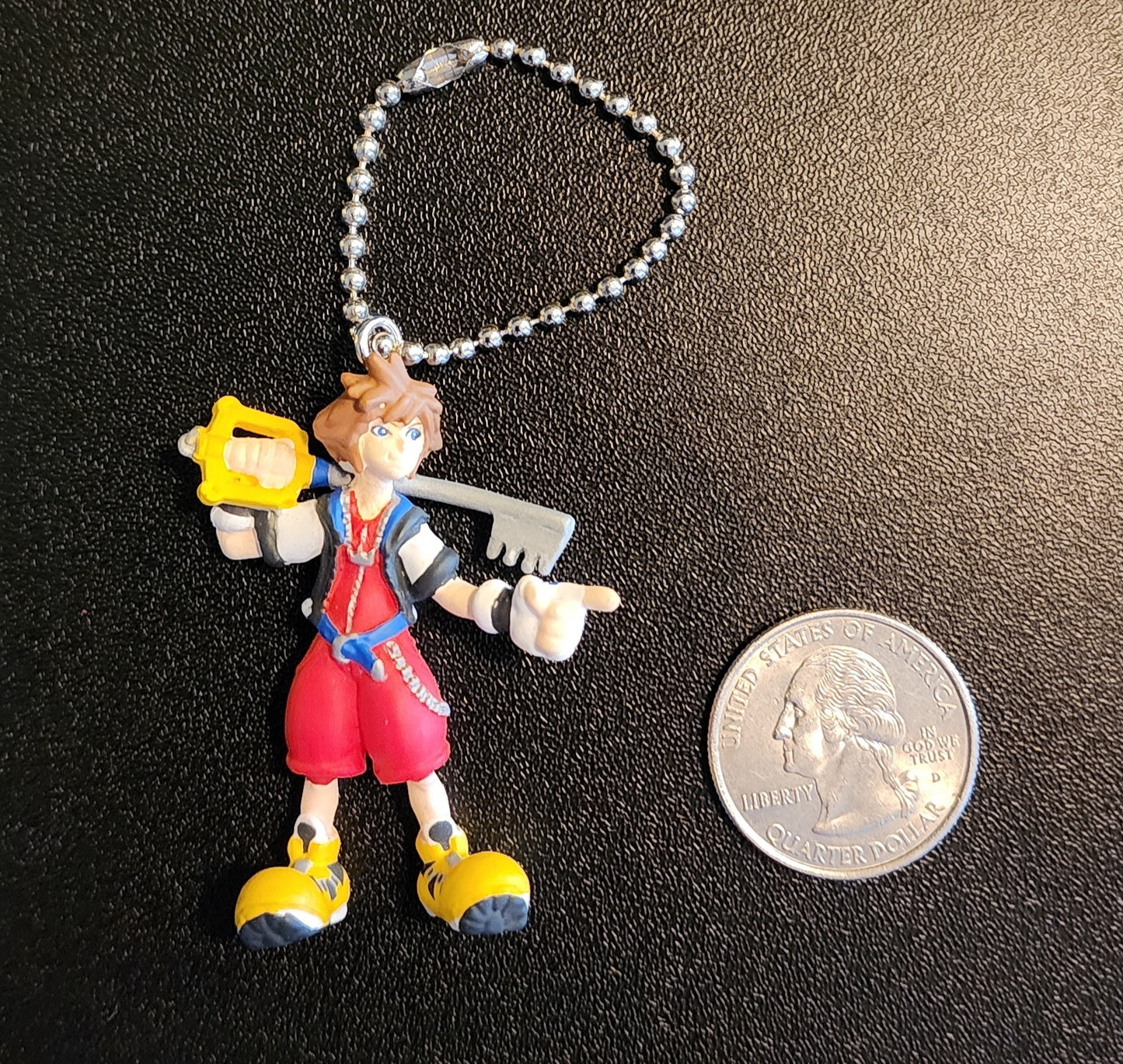 Kingdom Hearts Sora Keychain Figure