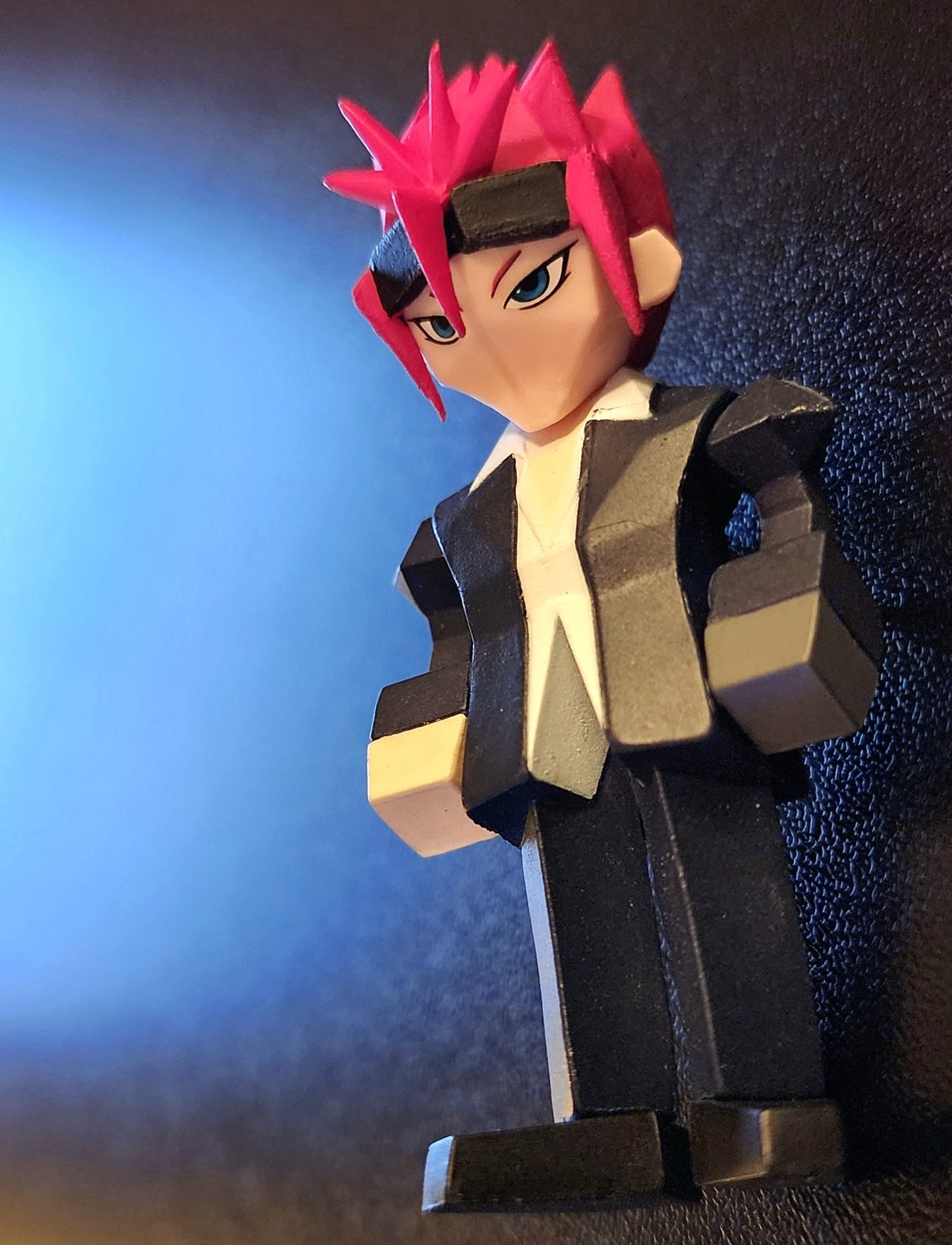 Reno Final Fantasy 7 Polygonal Model Figure