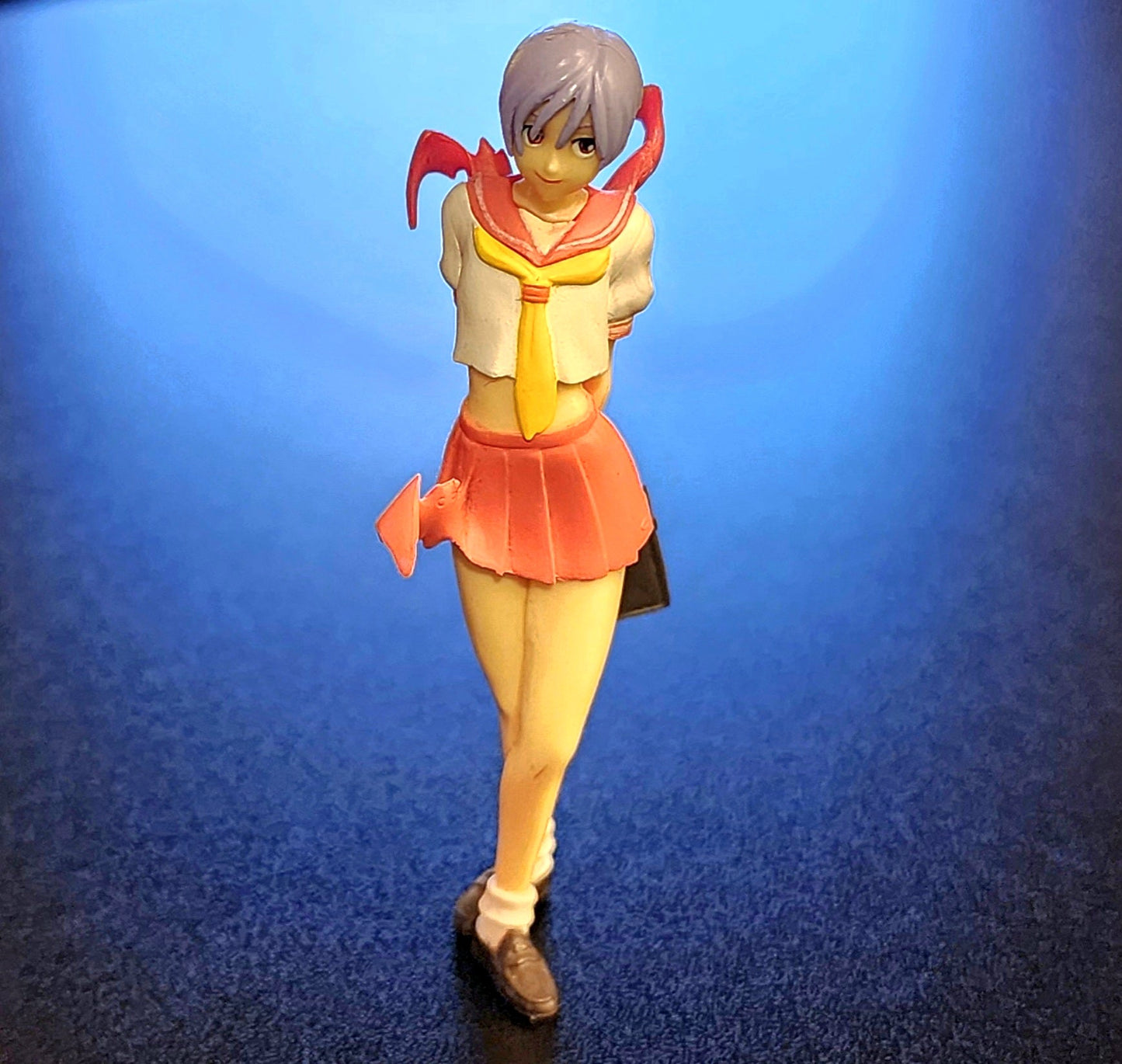Lilith Aensland Darkstalkers "Sakura" Schoolgirl Cosplay Figure