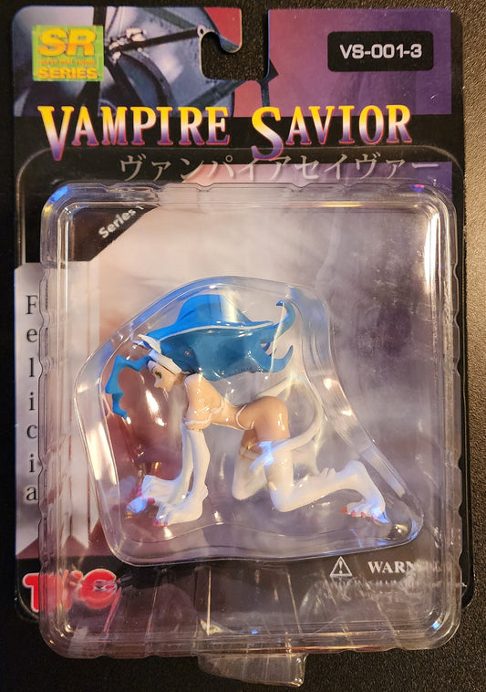 Felicia "Crawling Pose" Vampire Savior SR Series Gashapon Figure (Box Version)