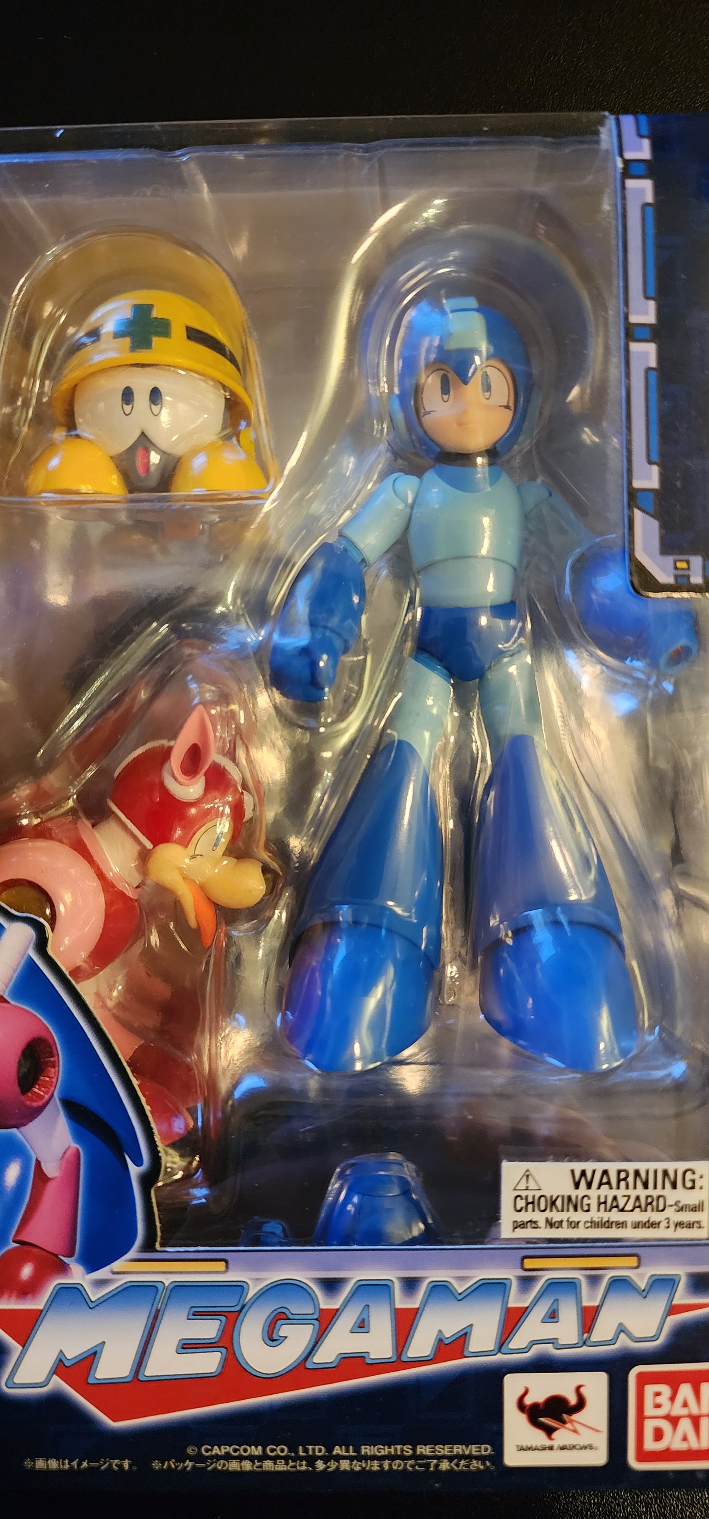 Mega Man Classic and Rush ROCKMAN D-Arts Bandai Tamashii Nations Action Figure (Sealed)