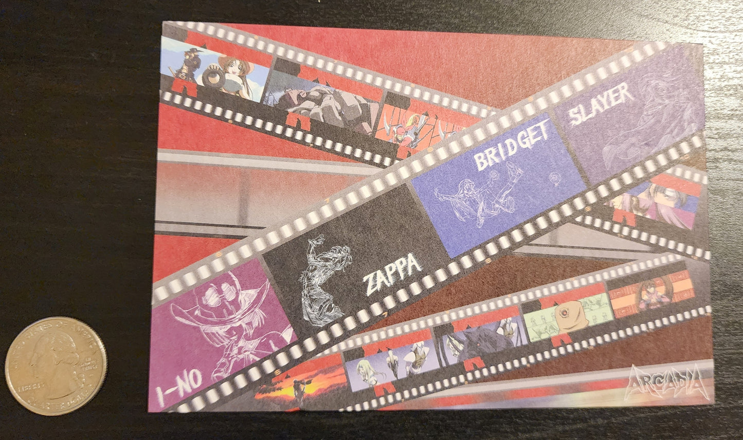 Guilty Gear XX The Midnight Carnival Arcadia Burst Encyclopedia Postcard