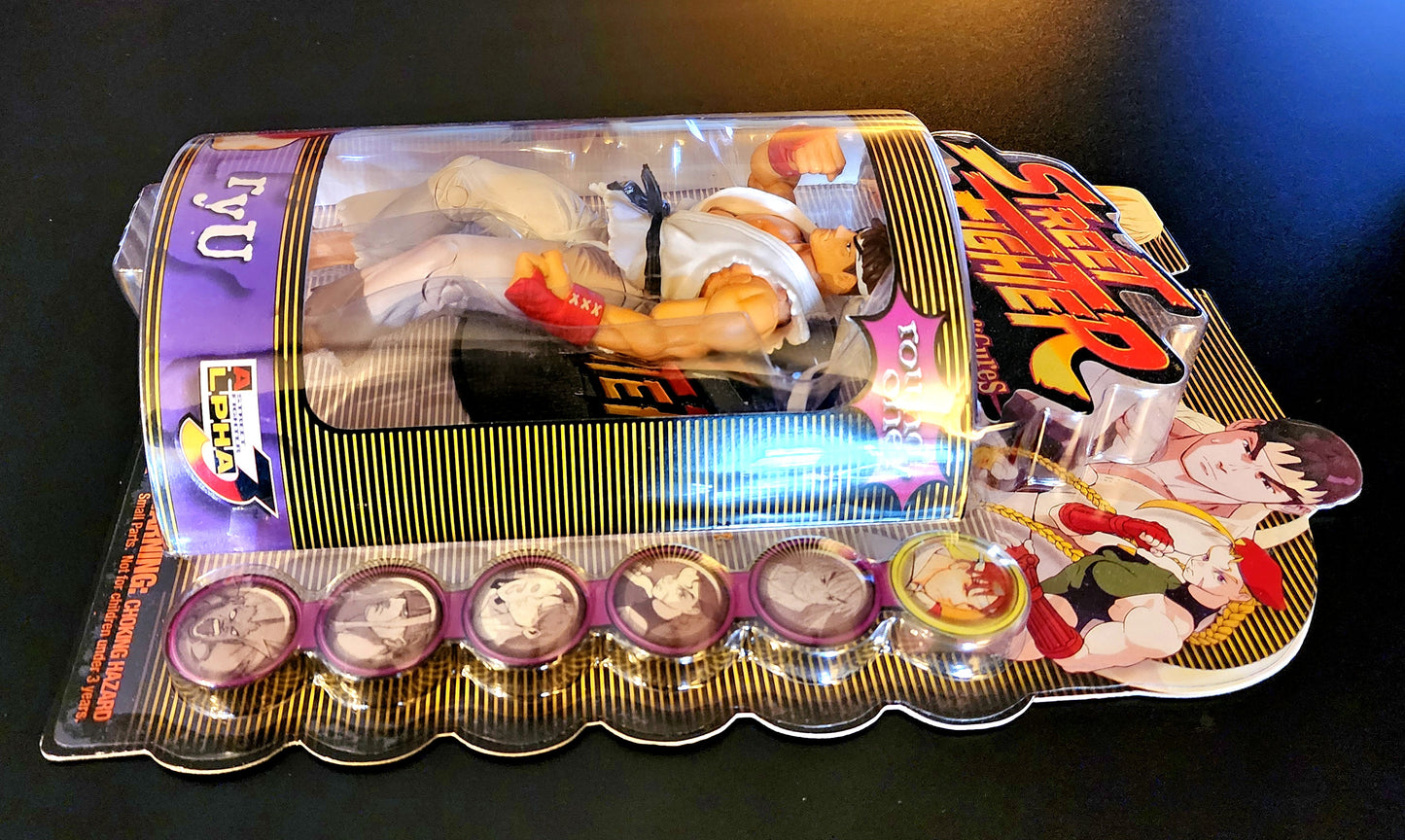 Ryu ReSaurus Street Fighter Round 1 Action Figure (Sealed)