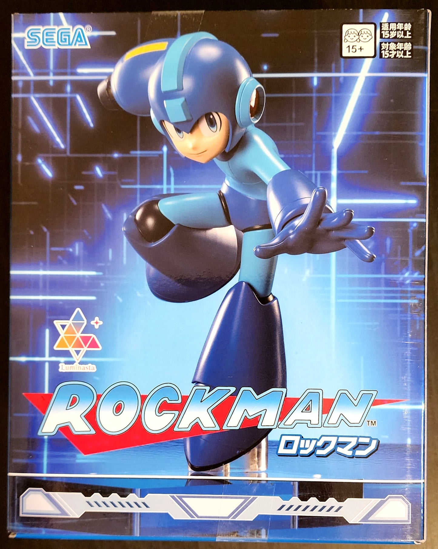 Mega Man / Rockman Luminasta Sega Capcom 7.5" Statue Figure