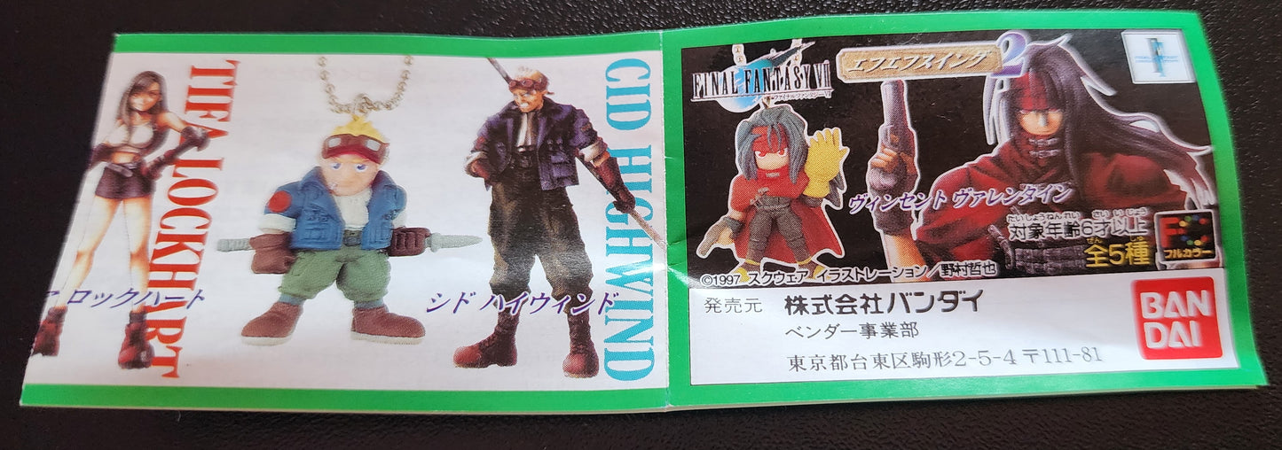 Yuffie Final Fantasy 7 Vintage Bandai Keychain Figure