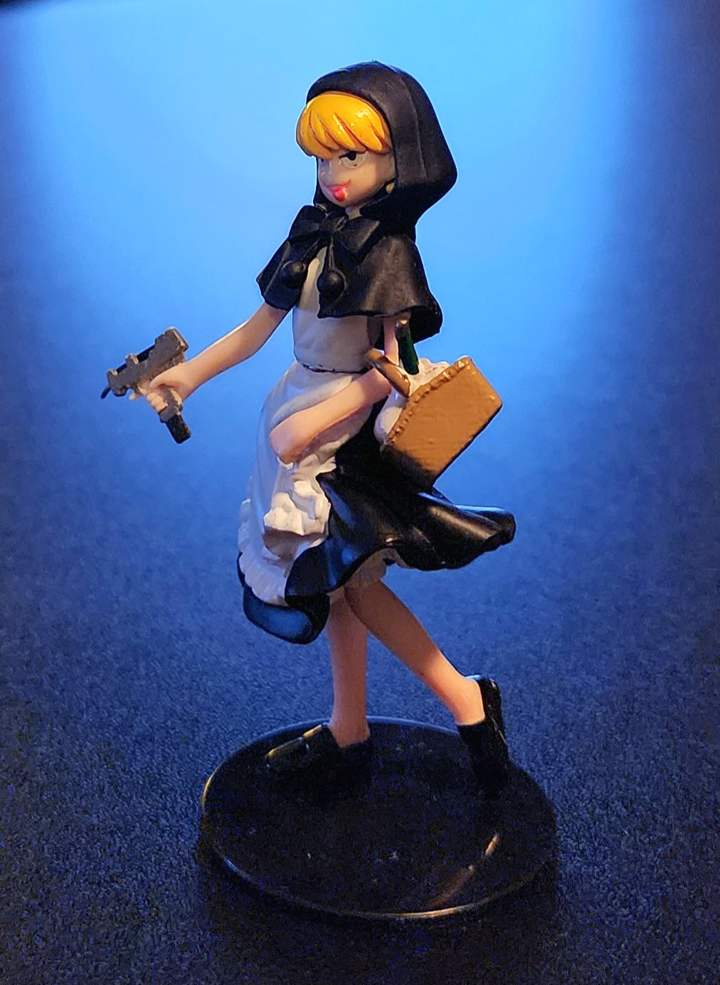 Bulleta / B.B. Hood Vampire Savior / Darkstalkers SR Series Gashapon ("Secret" RARE Black Variant)