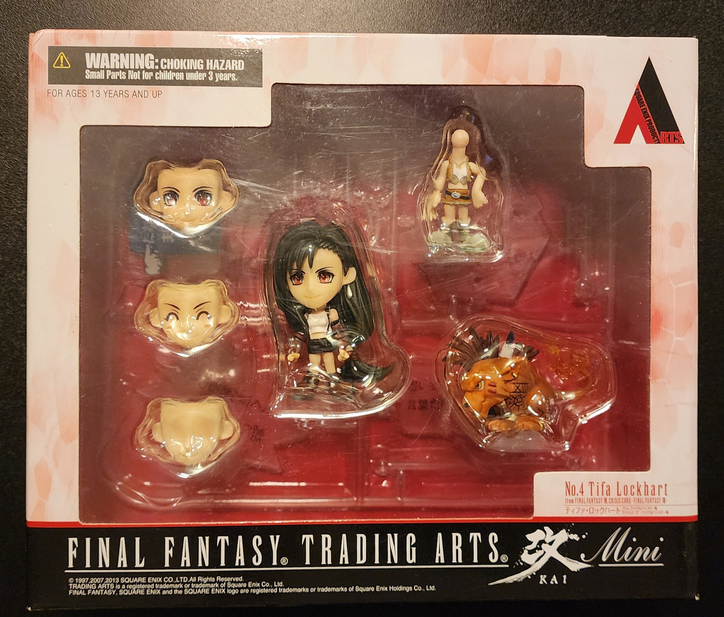 Tifa Lockheart + Red XIII Final Fantasy Trading Arts Kai Mini Figure (Sealed)