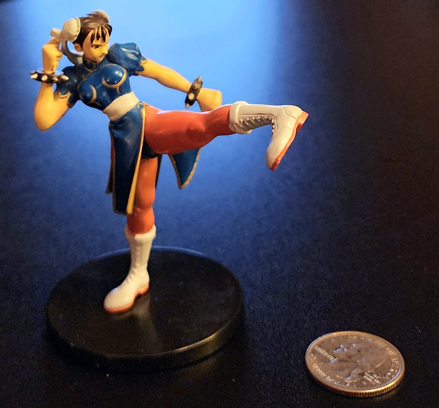 Chun-Li RARE Street Fighter Alpha 3 "Side Kick" Figure