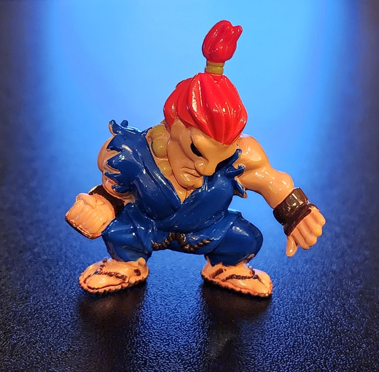 Akuma Street Fighter Alpha Vintage Keychain Figure