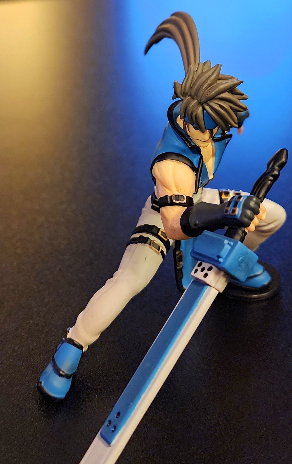 Sol Badguy Guilty Gear X SR Collection Gashapon Figure (Blue Version)