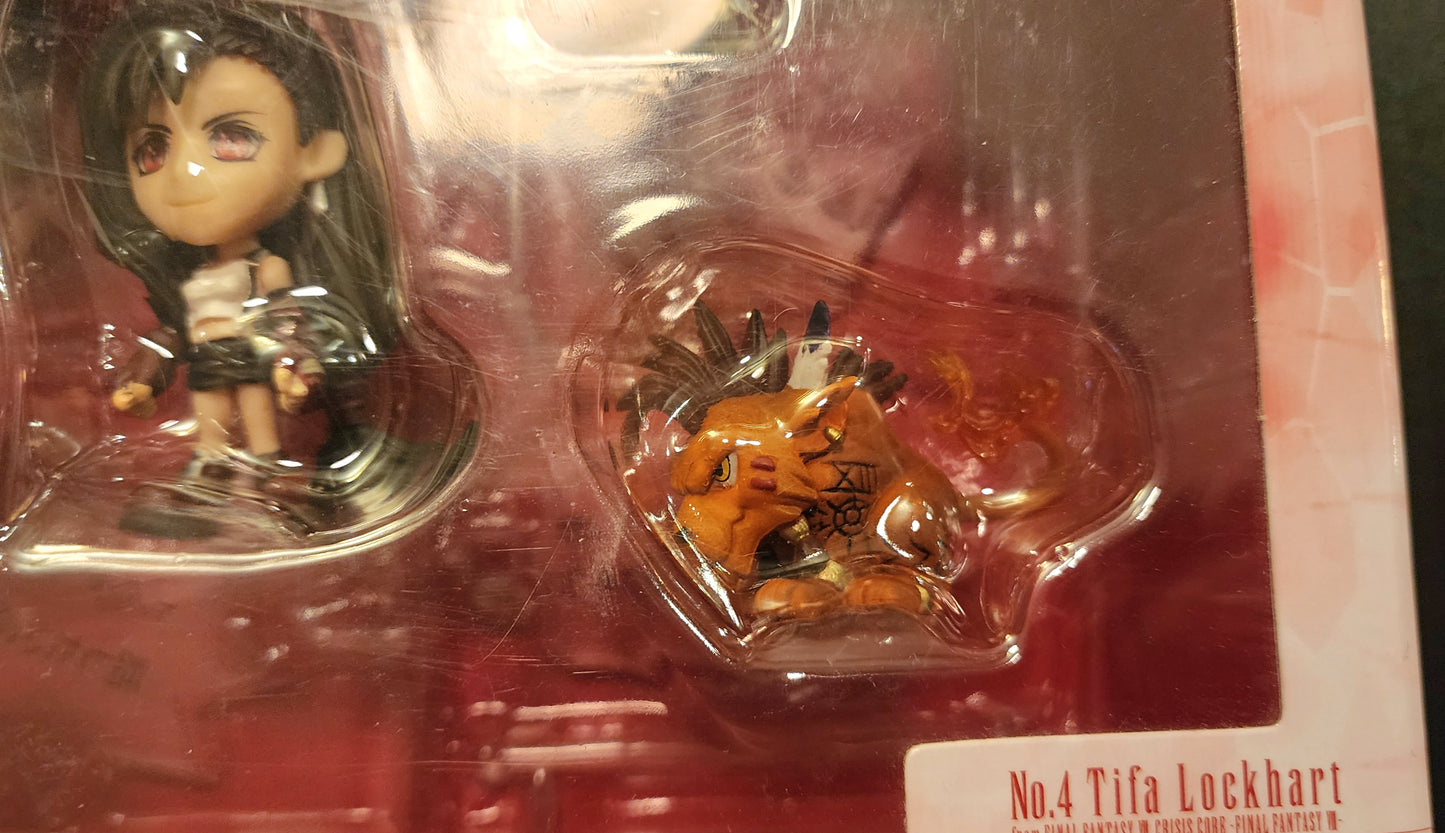 Tifa Lockheart + Red XIII Final Fantasy Trading Arts Kai Mini Figure (Sealed)