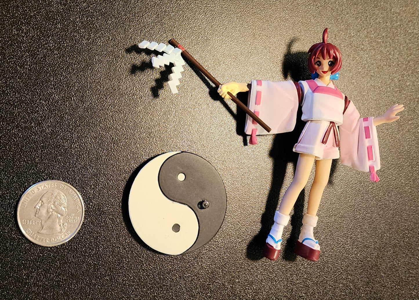 Akari Ichijo The Last Blade SNK Gals Gashapon Figure (2P Color Version)