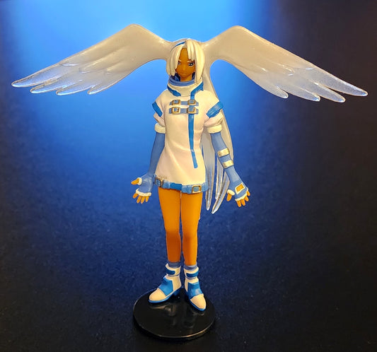 Millia Rage Guilty Gear XX Gashapon Figure (White & Blue Version)