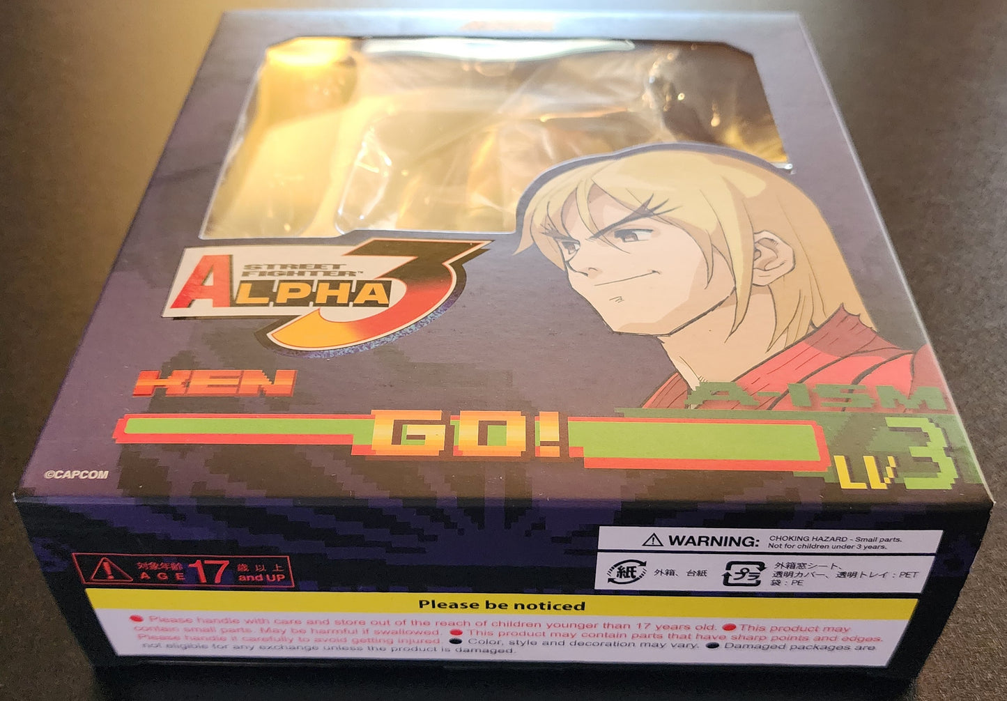 Ken Masters Street Fighter Alpha 3 Storm Collectibles Action Figure