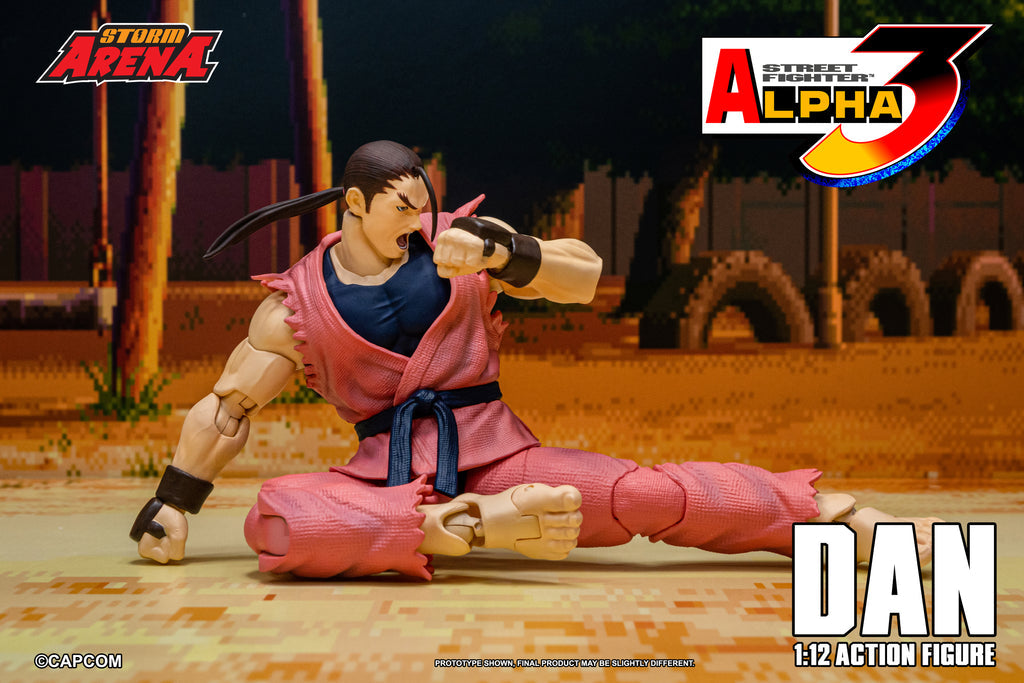 Dan Hibiki Street Fighter Alpha 3 Storm Arena Action Figure