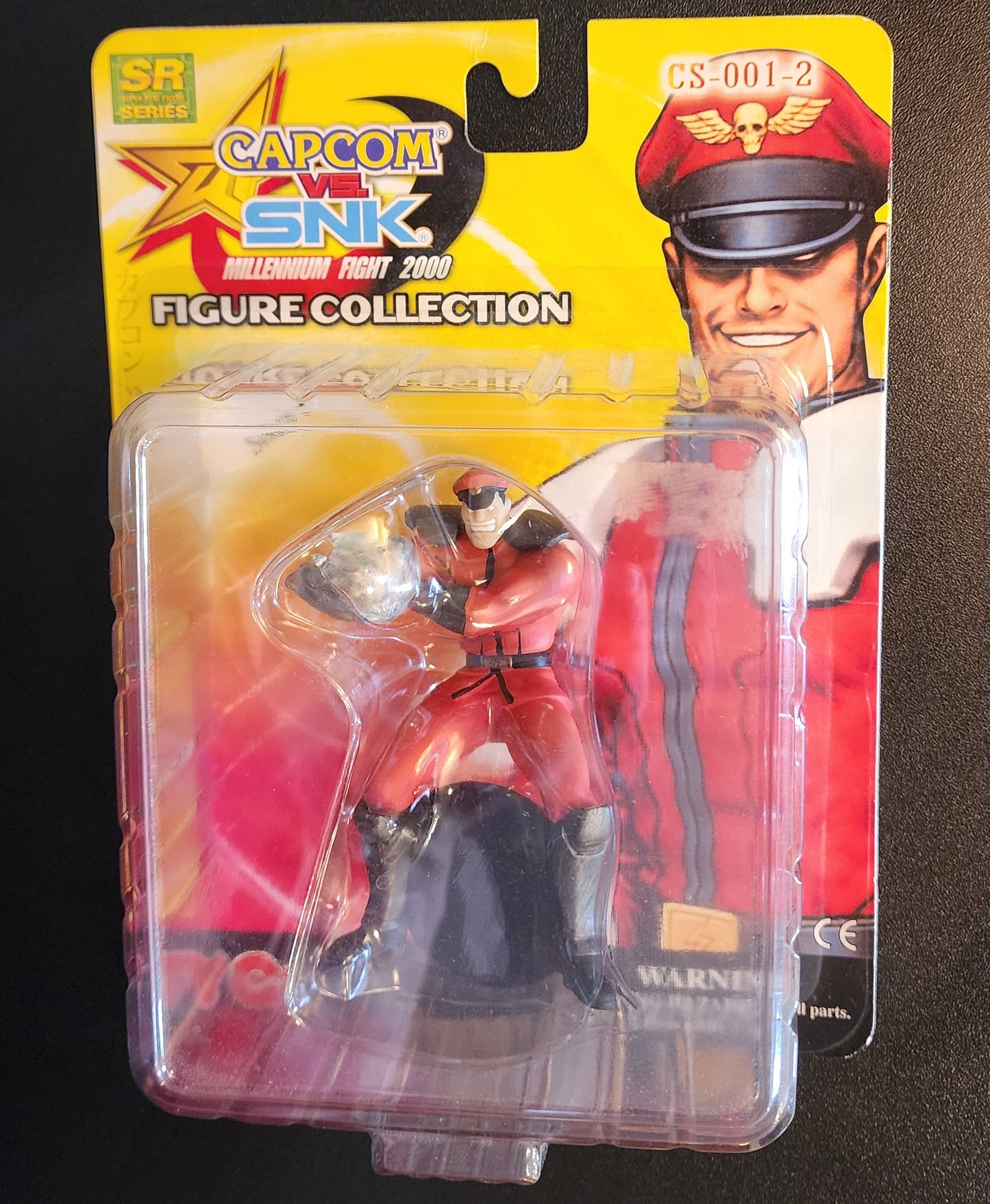 M. Bison Capcom Vs. SNK Figure SR Series 1 (Sealed)