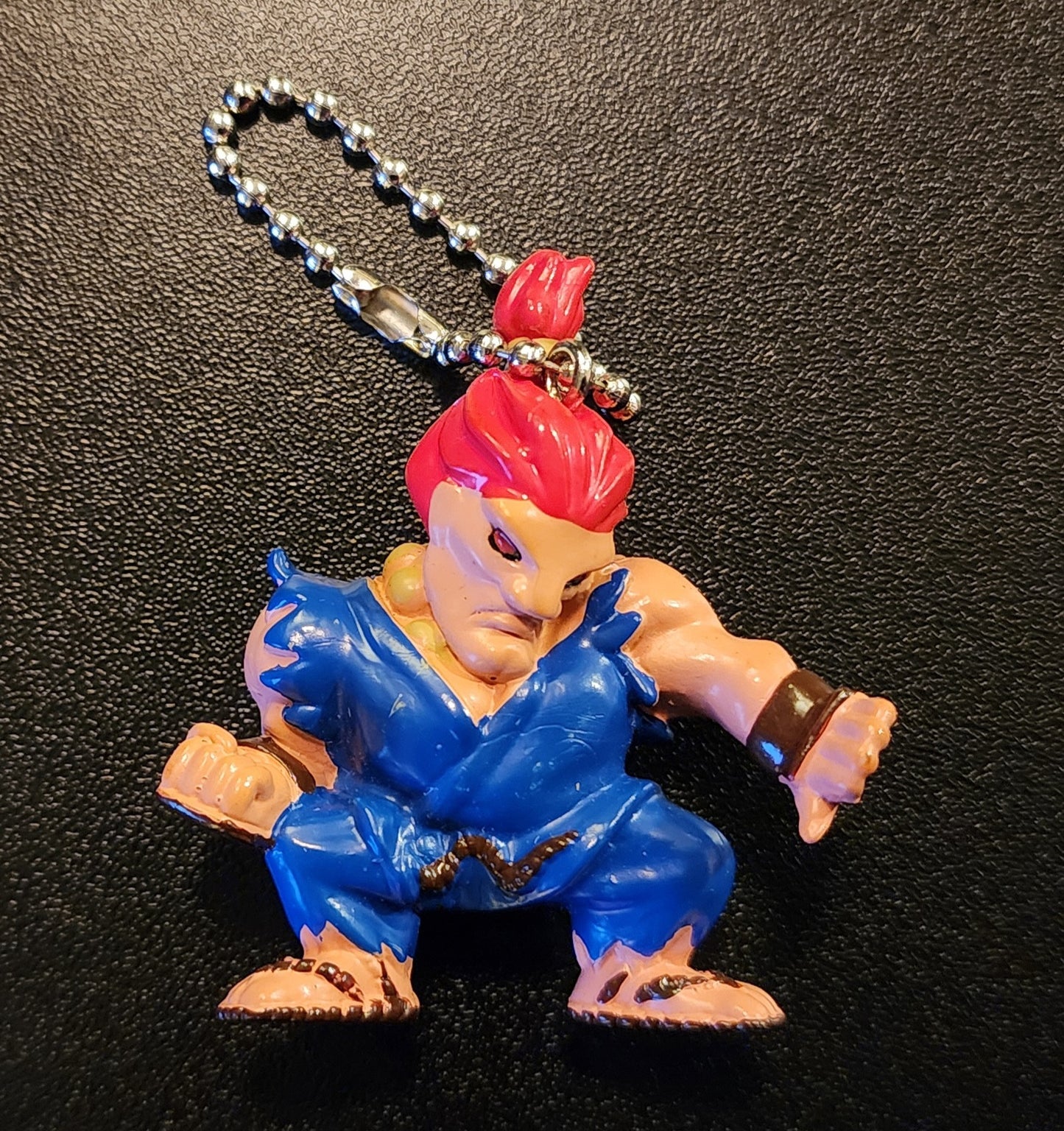 Akuma Street Fighter Alpha Vintage Keychain Figure (with Keychain)