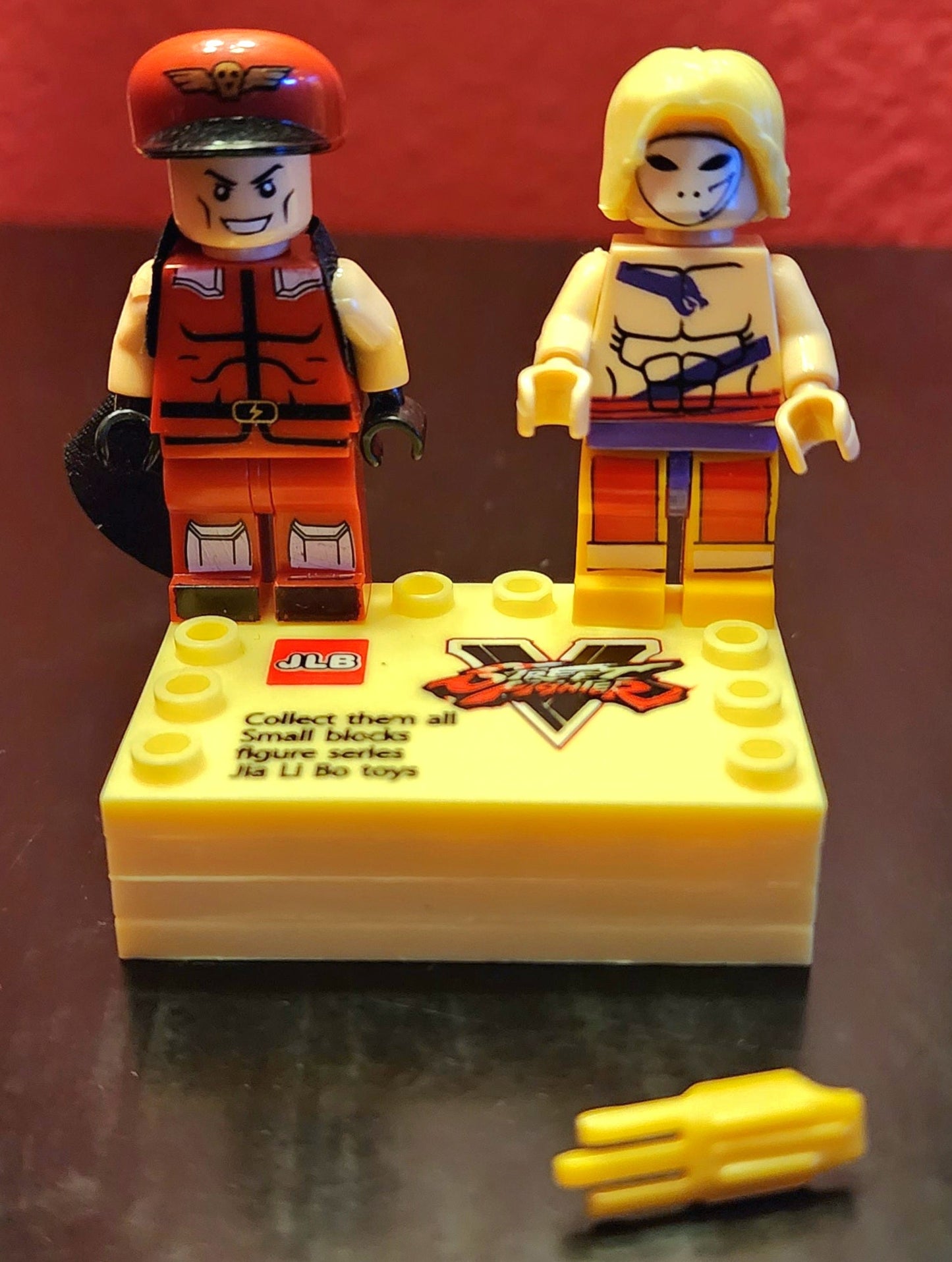 Street Fighter V Lego Style Characters Set (6 Figures!) LOT