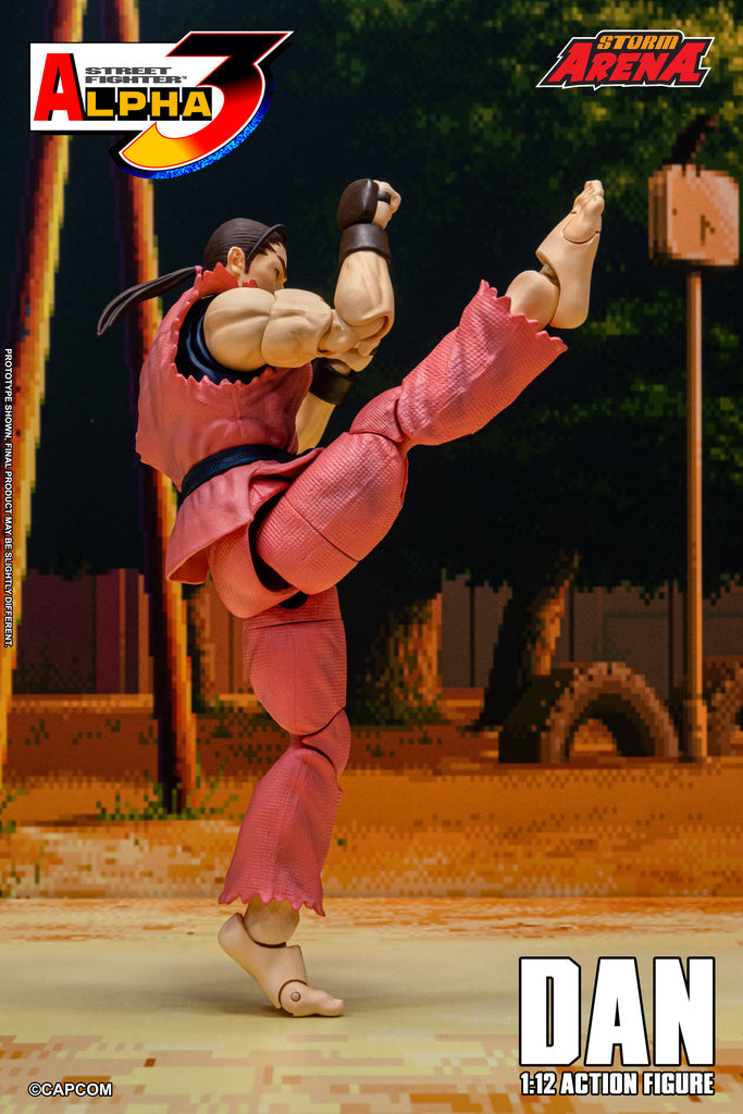 Dan Hibiki Street Fighter Alpha 3 Storm Arena Action Figure