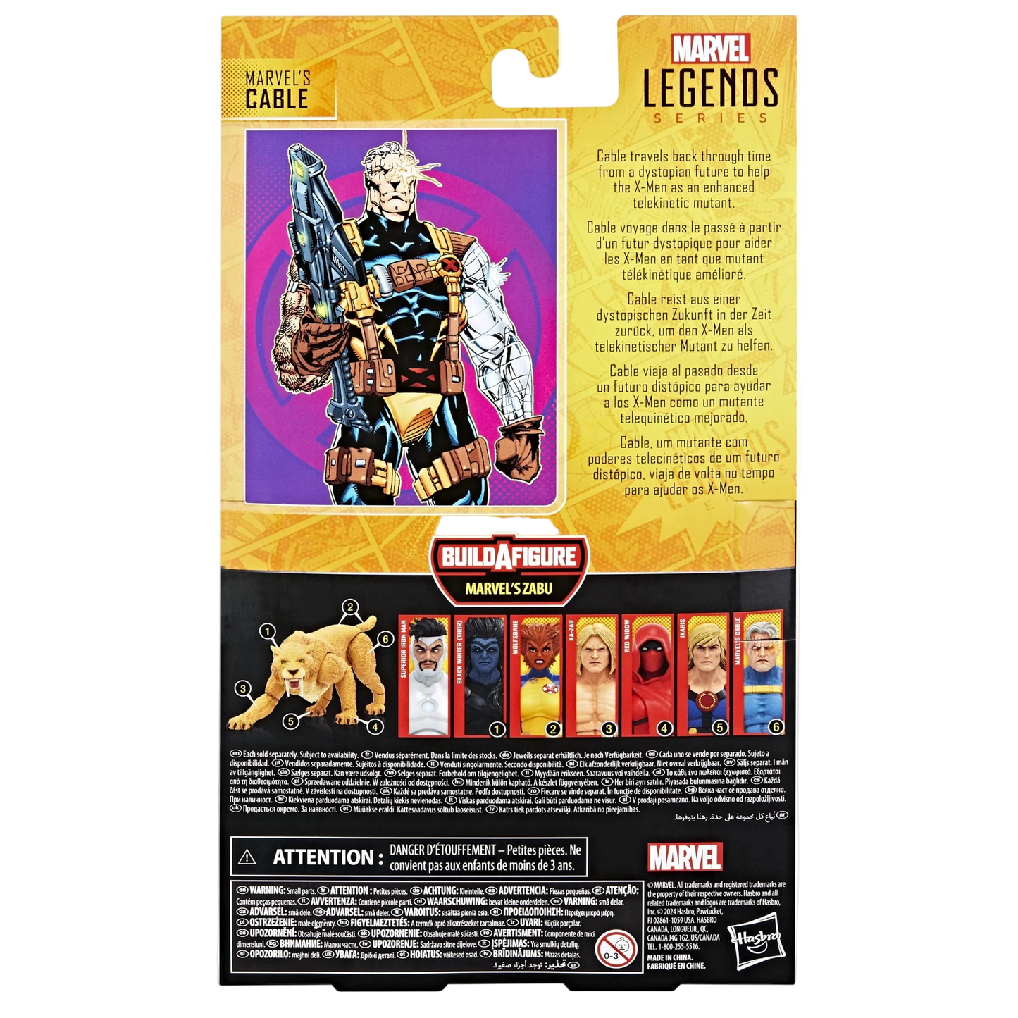 Marvel's Cable MVC2 Hasbro Marvel Legends Action Figure