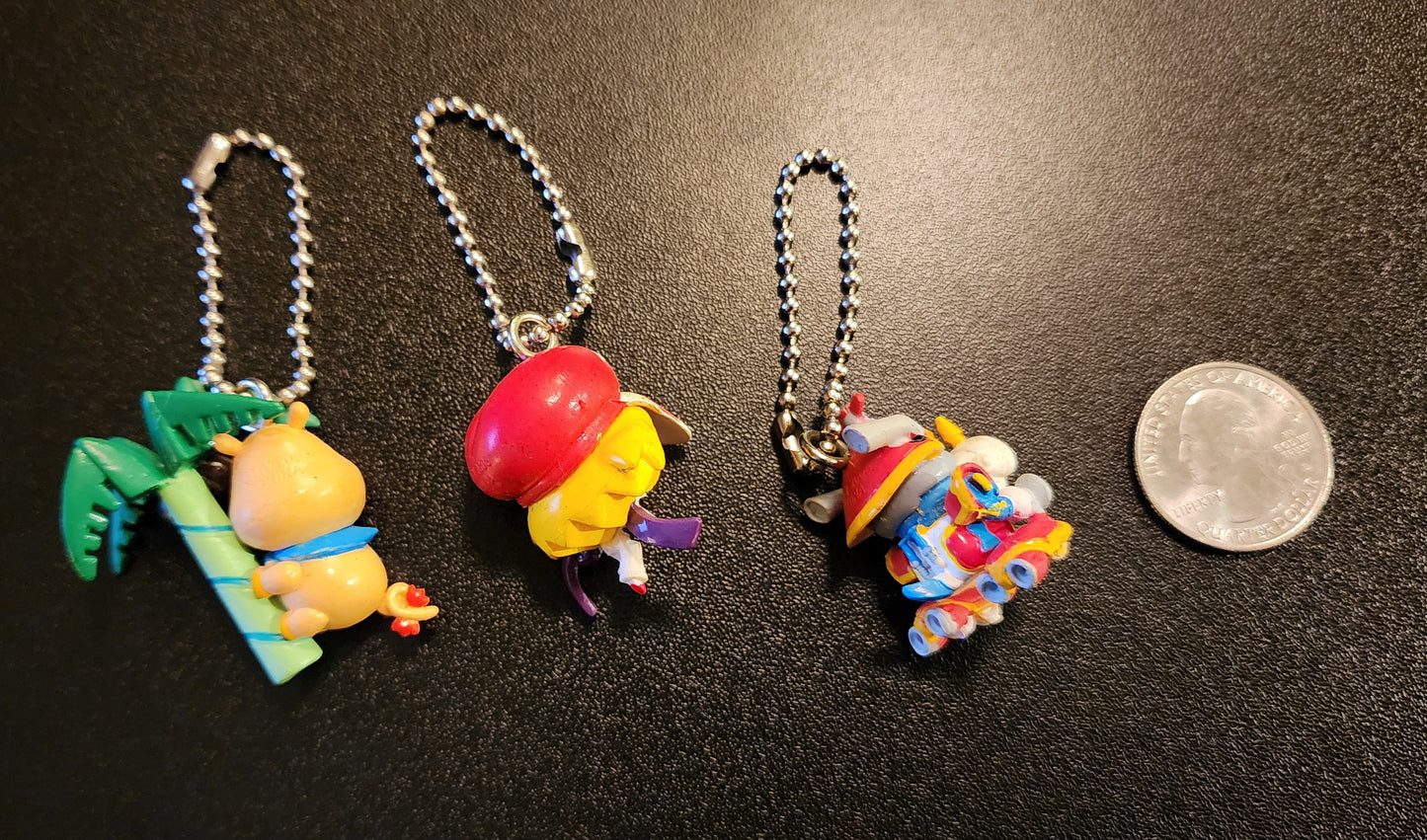 Yatterman Tatsunoko Vintage Capcom Keychains (3-Pack)