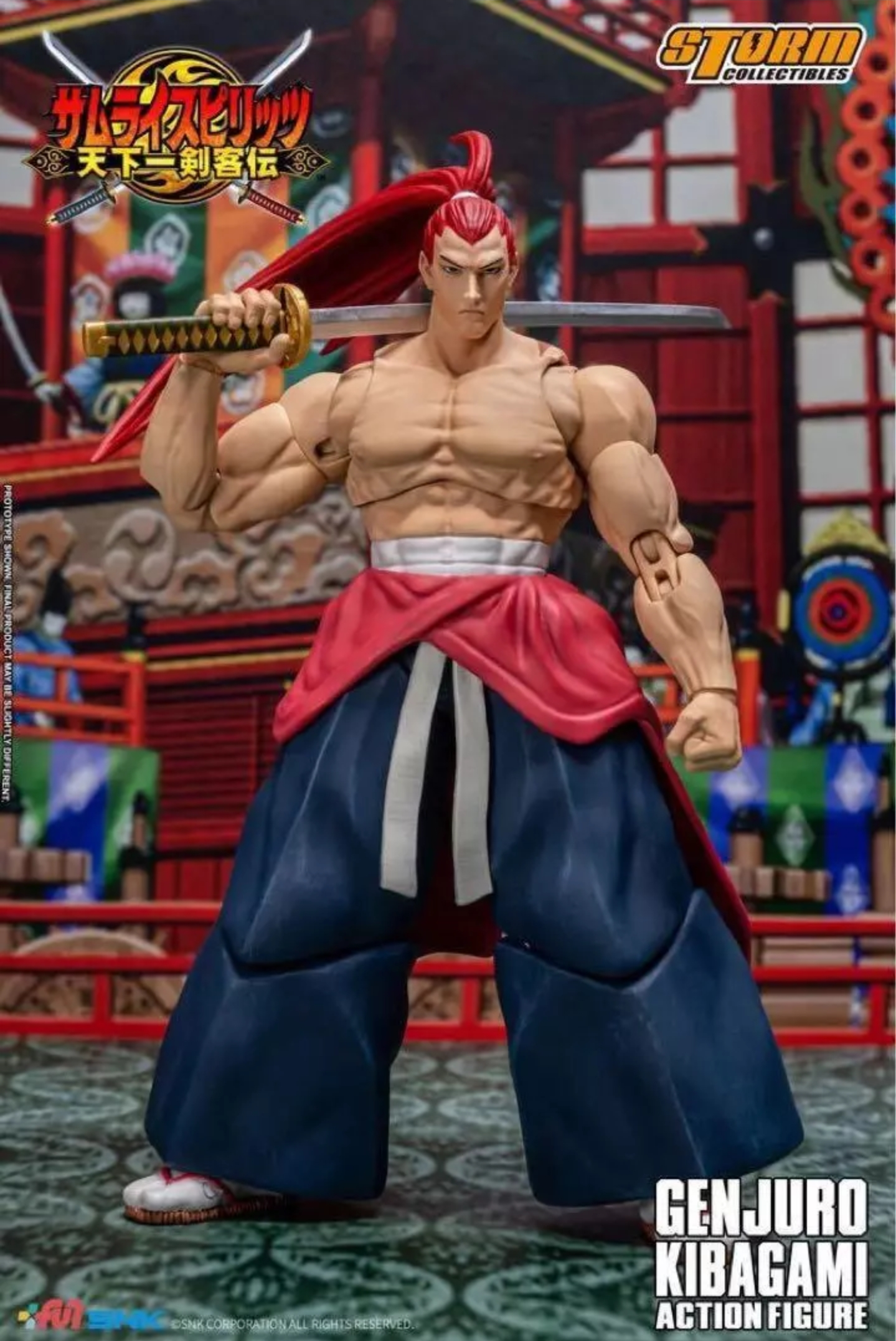 Genjuro Kibagami Storm Collectibles Samurai Shodown 6 Action Figure (Sealed)