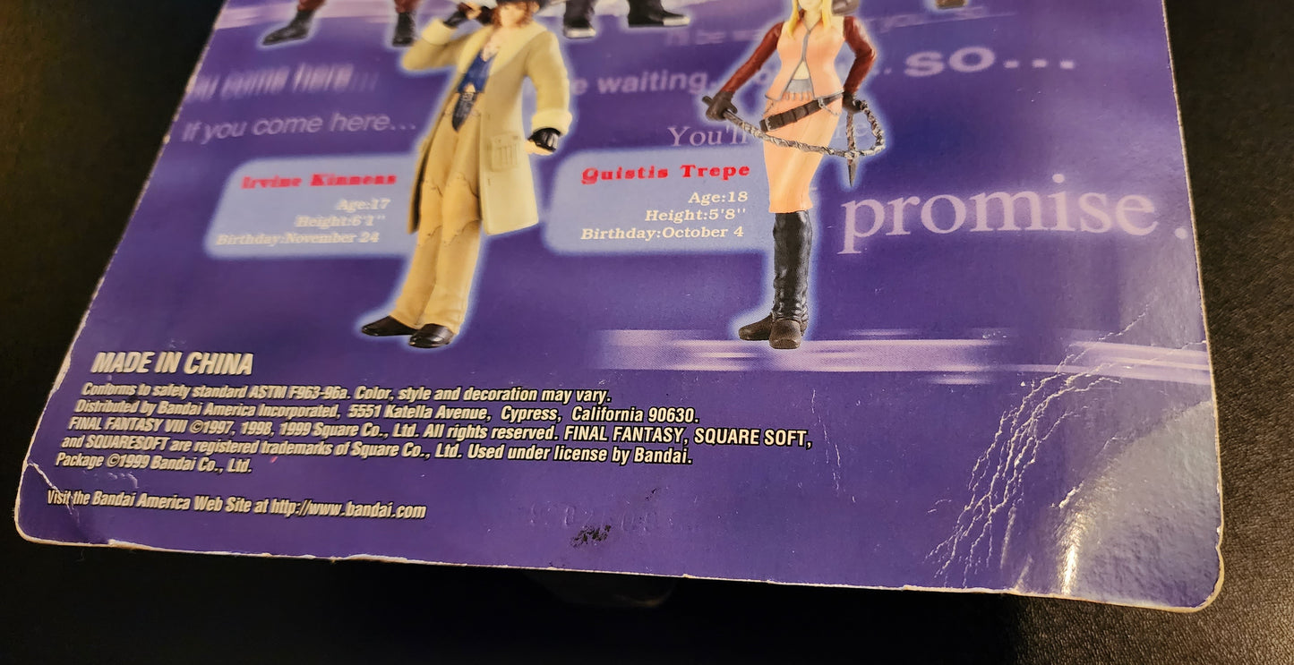 Irvine Kinneas Final Fantasy VIII Bandai Figure (Sealed)