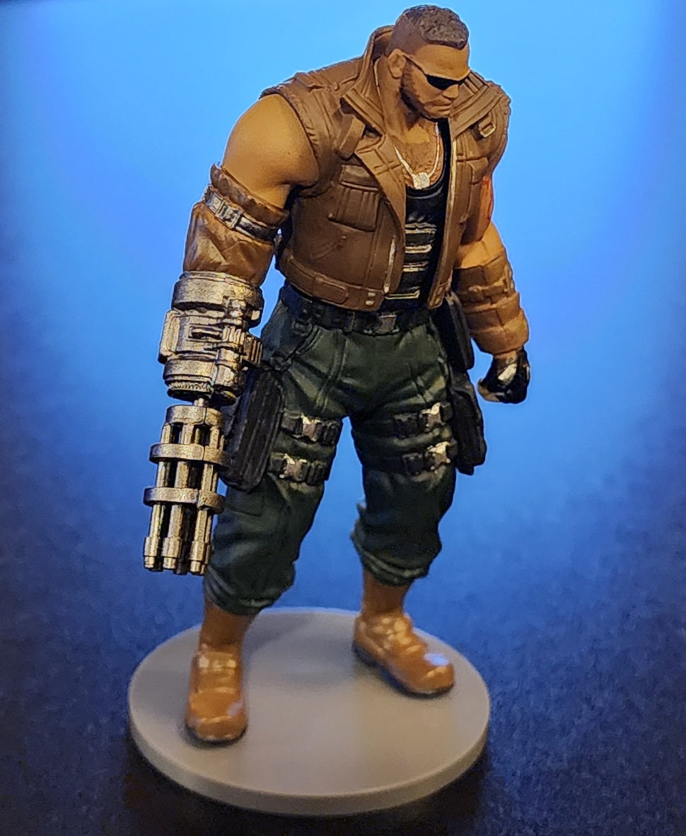 Barret Wallace Final Fantasy 7 Remake Trading Arts Figure