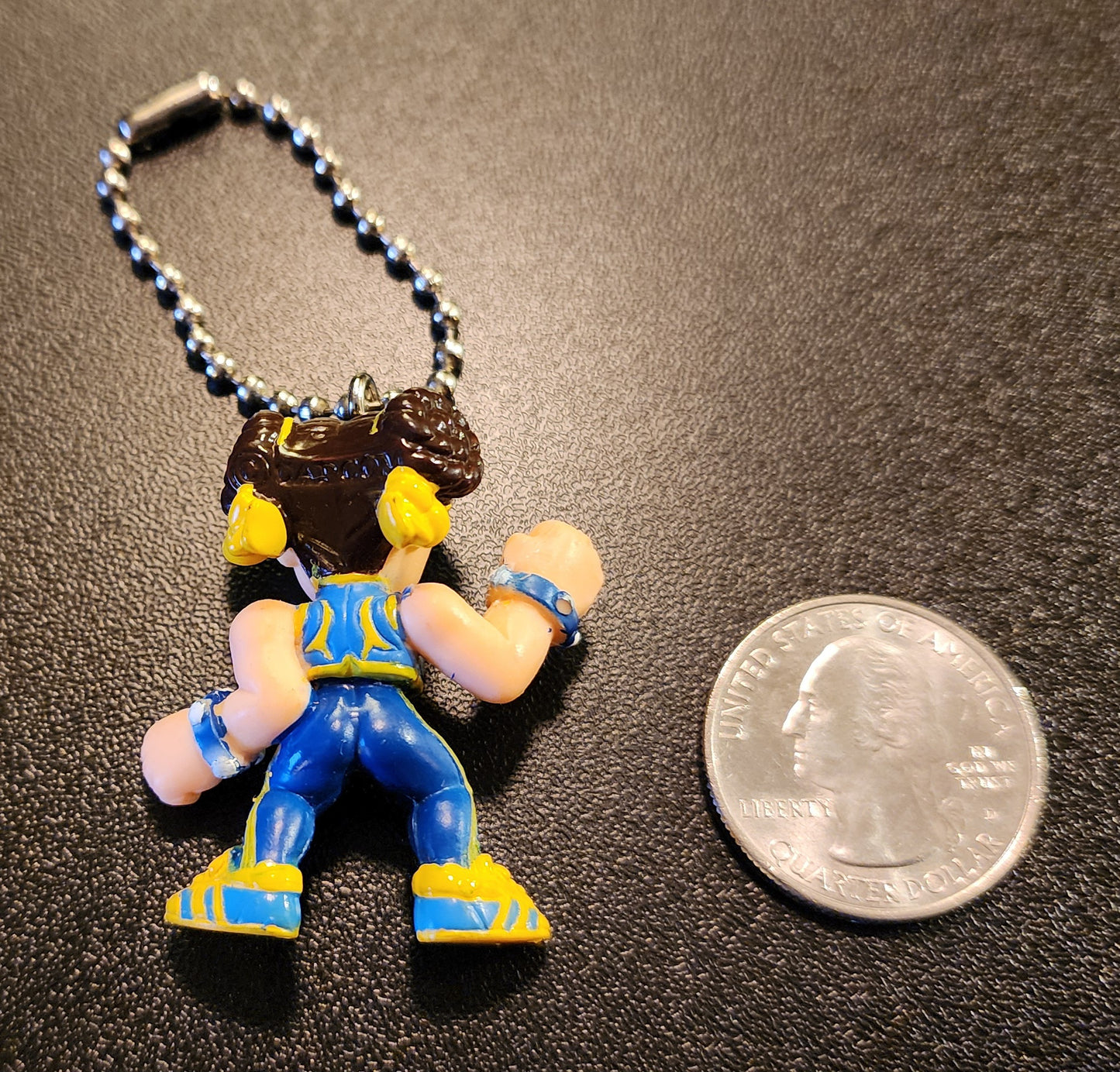 Chun-Li Street Fighter Alpha Vintage Keychain Figure