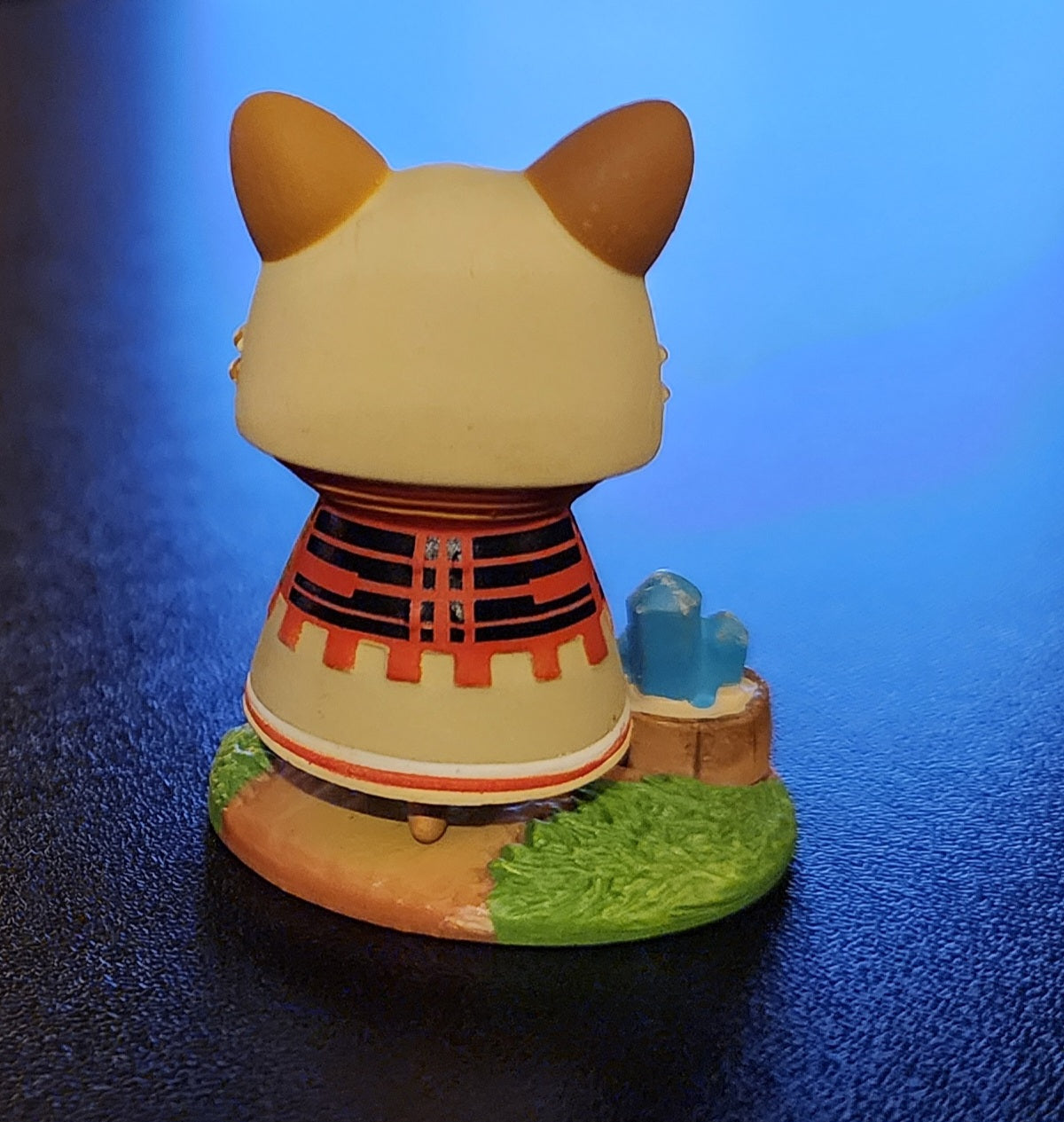 Monster Hunter Chibi Cat Palico Mascot Figure (Bell / Mineral)