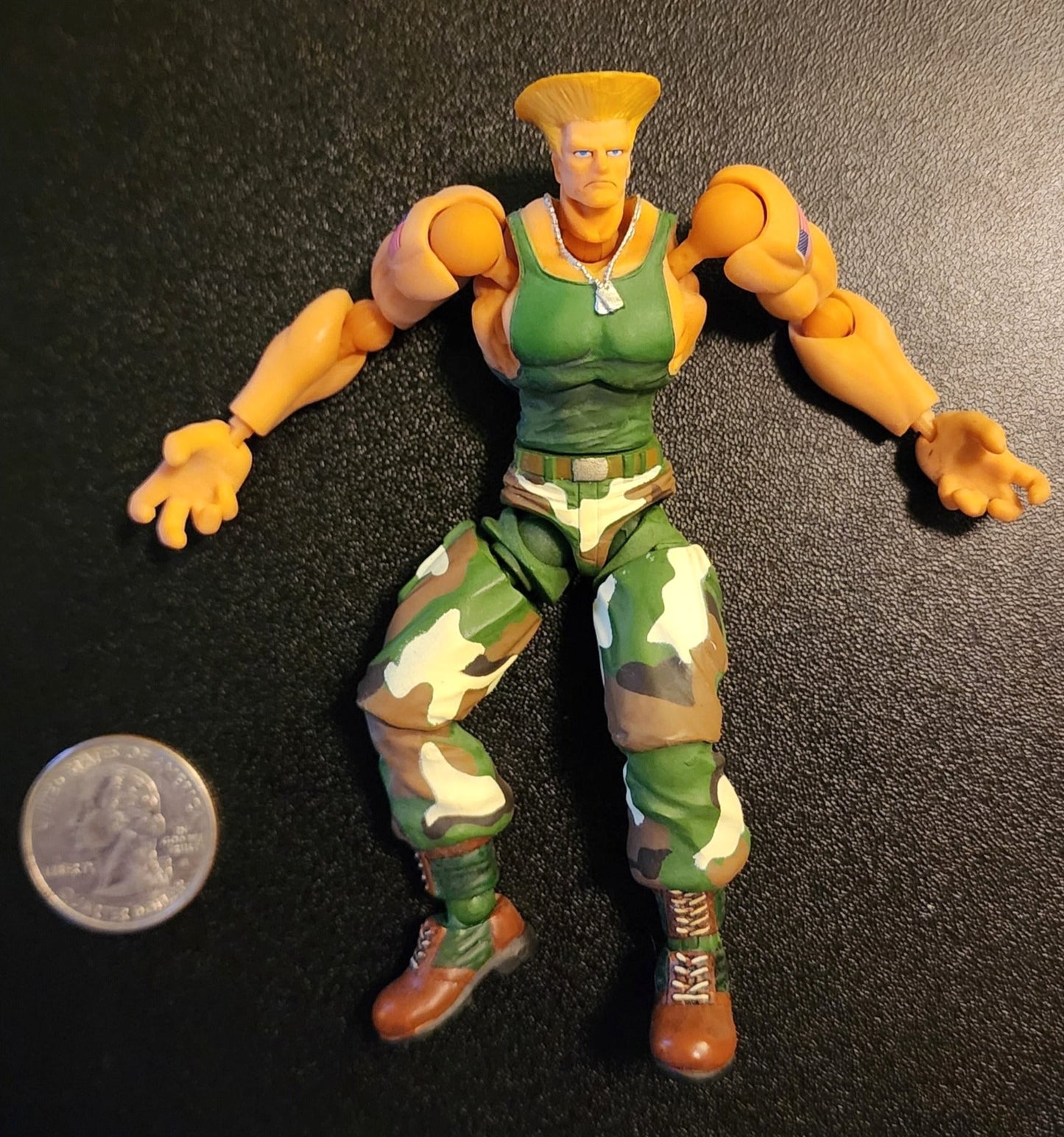 Guile Street Fighter Revoltech Figure (sealed)