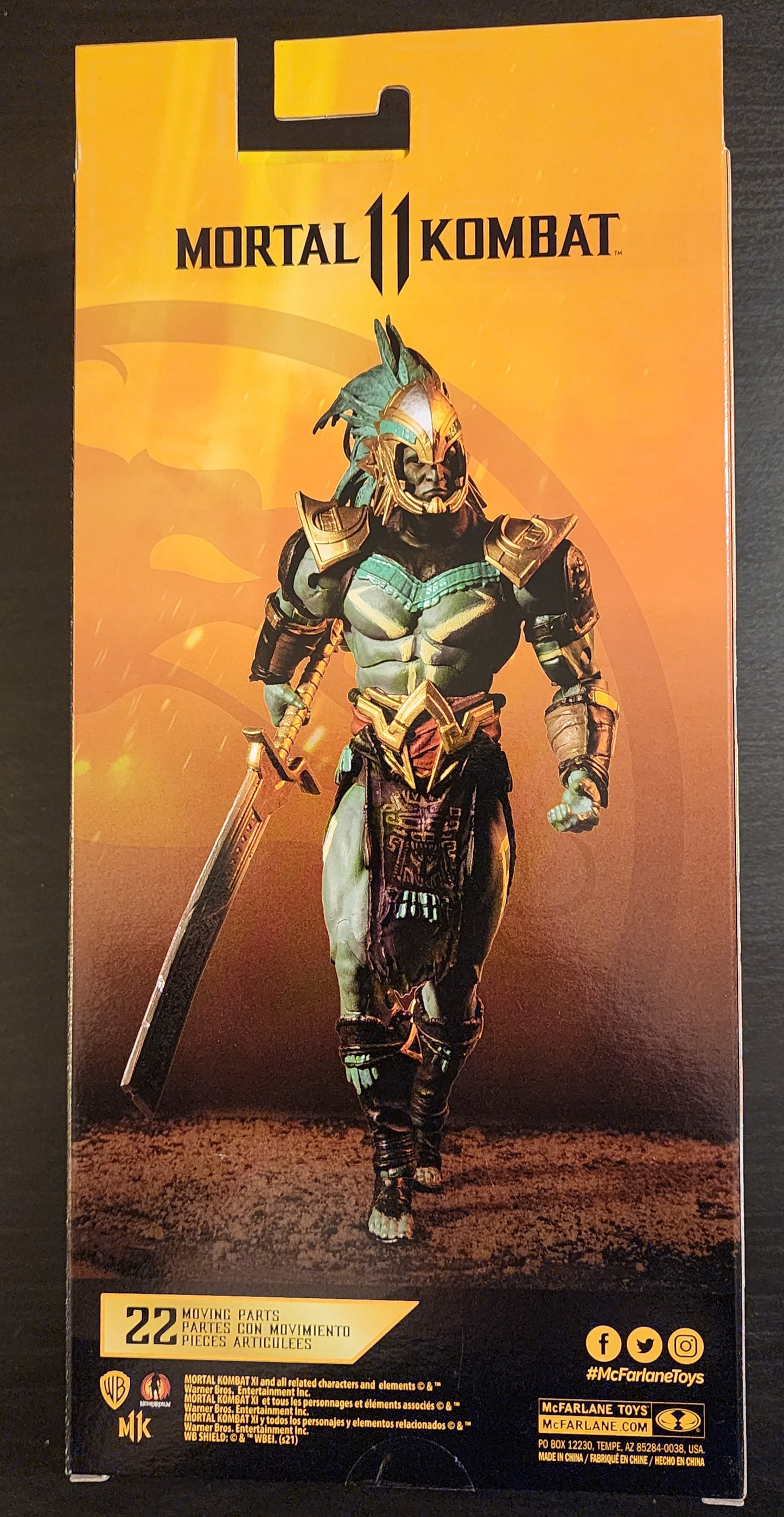 Kotal Kahn Mortal Kombat 11 McFarlane Action Figure (Sealed)