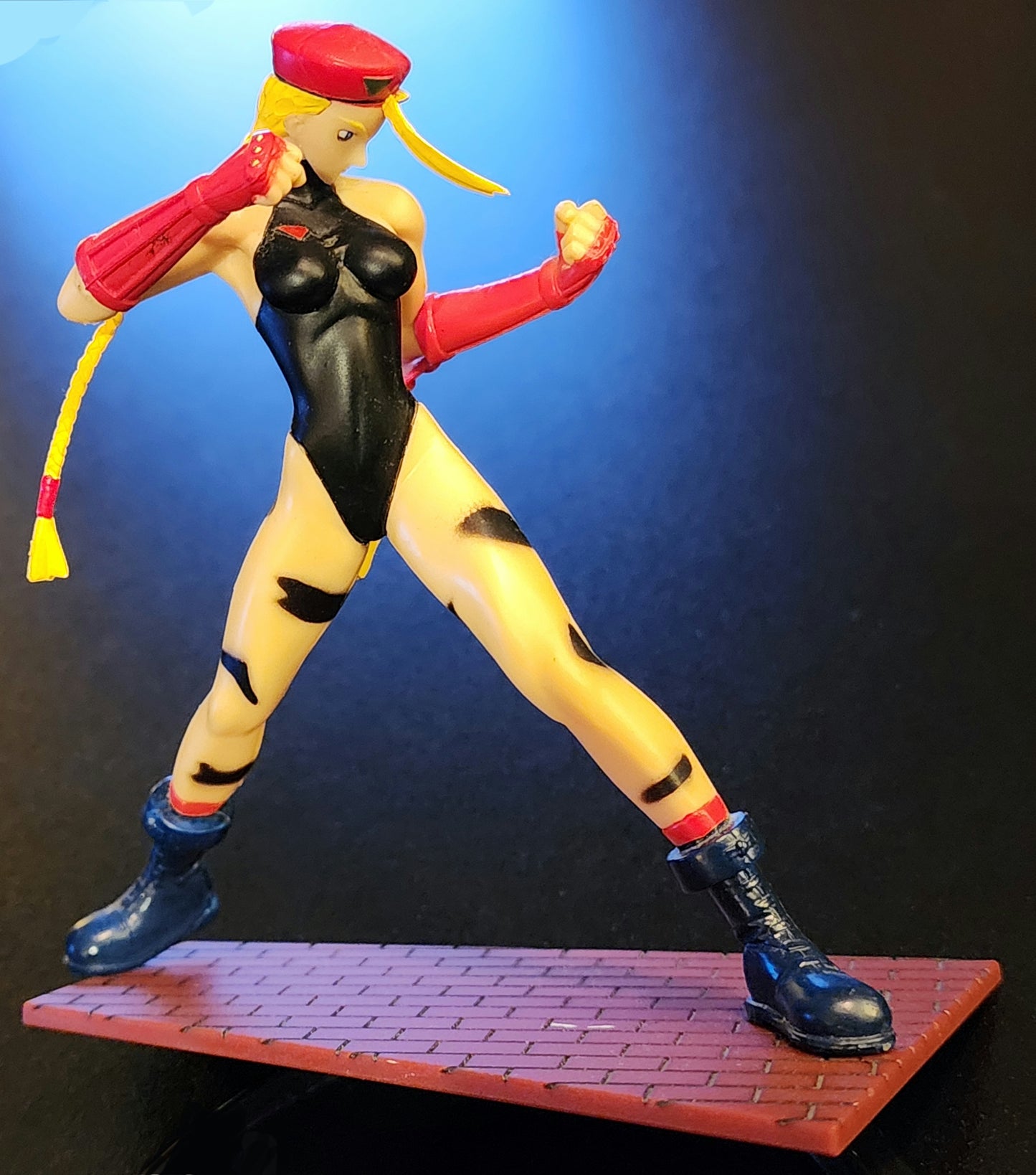 Cammy Street Fighter "Dynamic Pose" Yamato Trading Figure (Black Version)