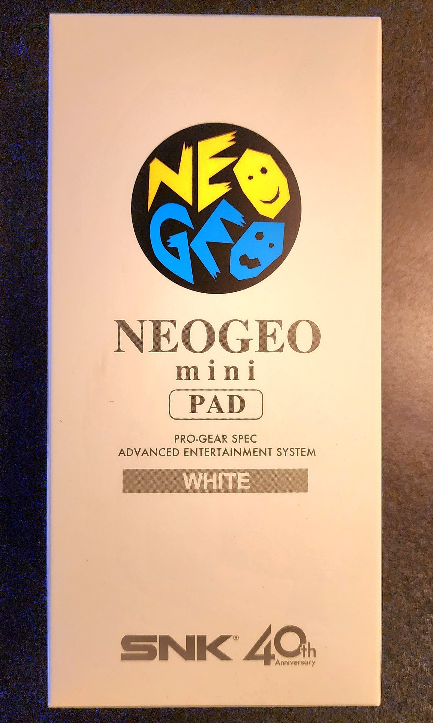 NeoGeo Mini Fightpad - White Version (Sealed)