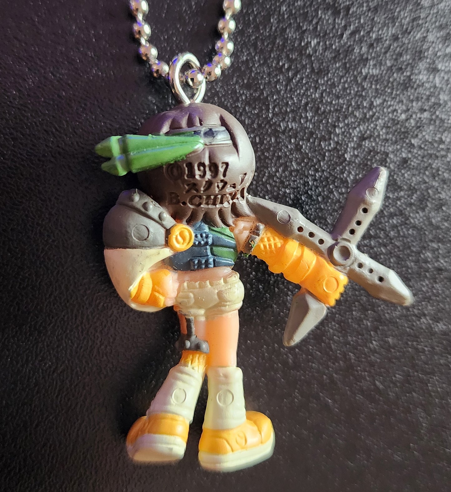 Yuffie Final Fantasy 7 Vintage Bandai Keychain Figure