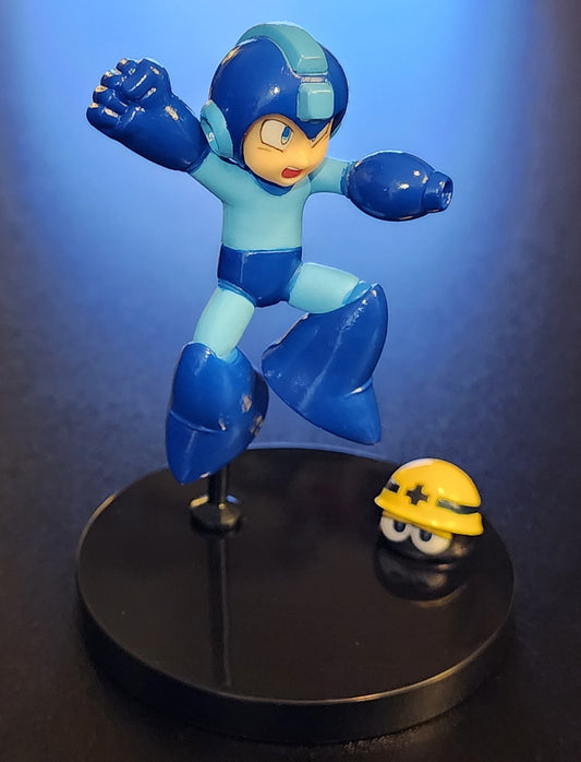Mega Man / Rockman 2010 Capcom Super Modeling Bandai "Jumping & Shooting" Figure